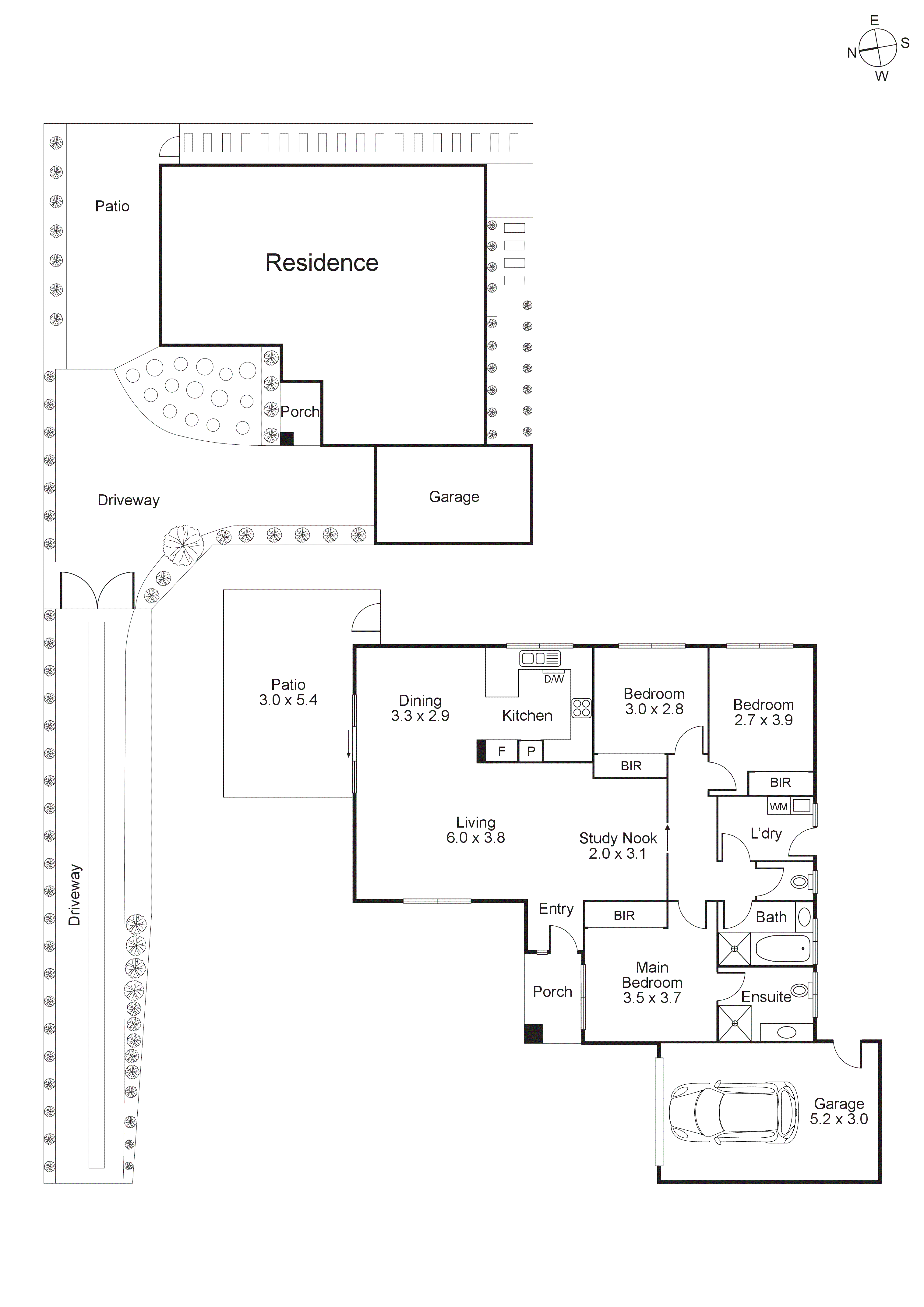 2/28 Ivy Street, Hampton VIC 3188 - Floorplan