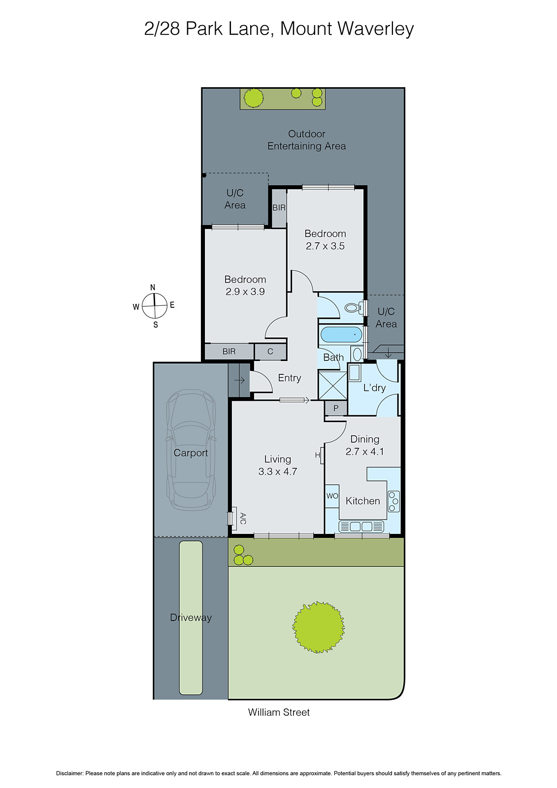 2/28 Park Lane, Mount Waverley VIC 3149 - Floorplan