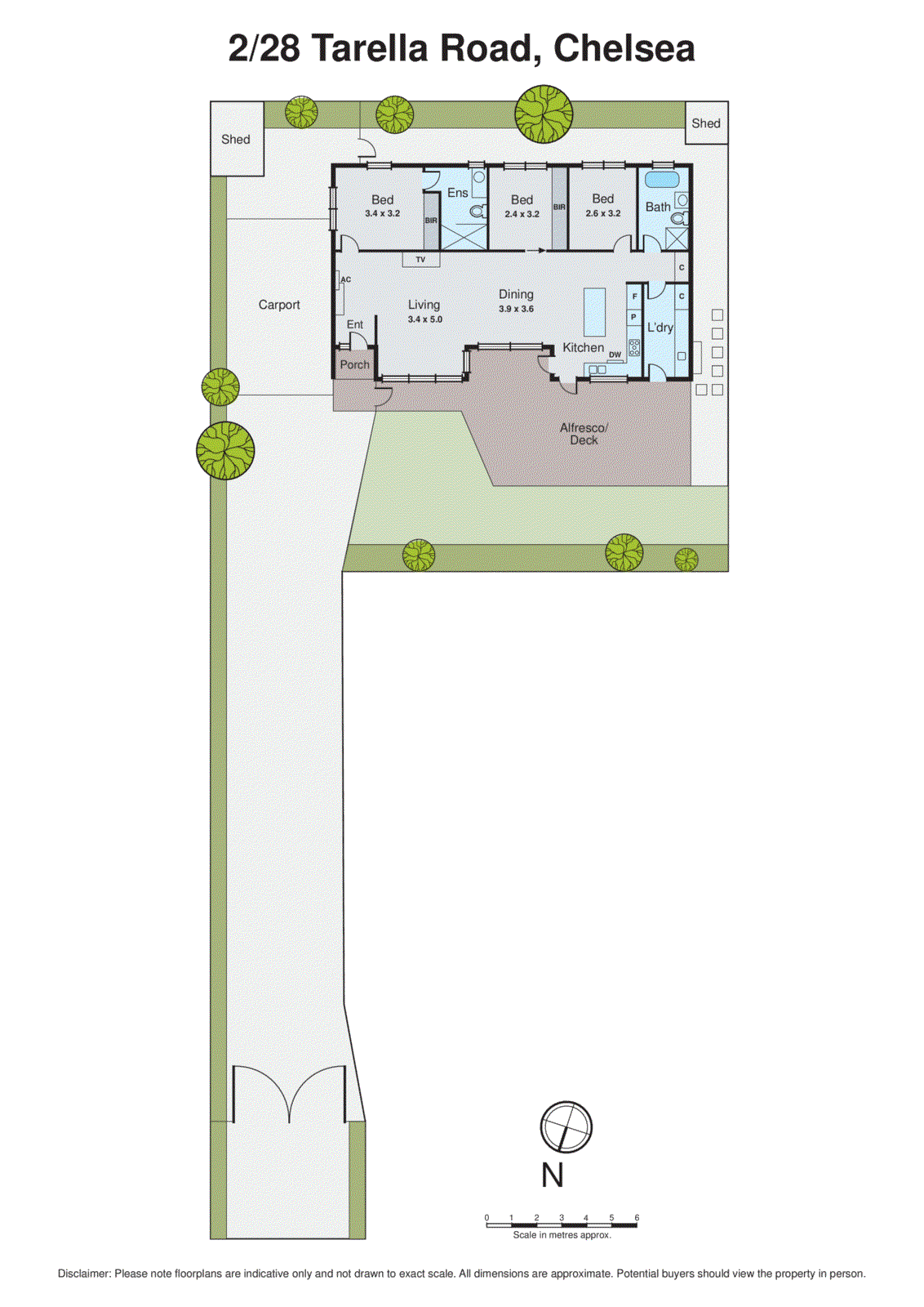 2/28 Tarella Road, Chelsea VIC 3196 - Floorplan