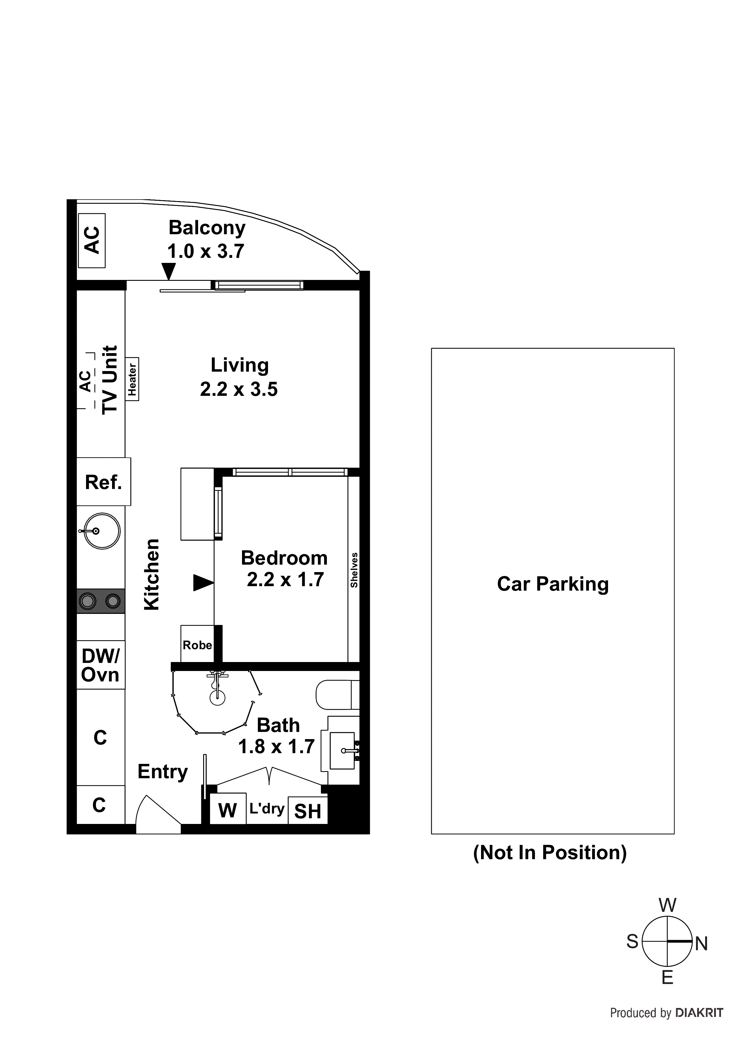 2.28/18-34 Station Street, Sandringham VIC 3191 - Floorplan