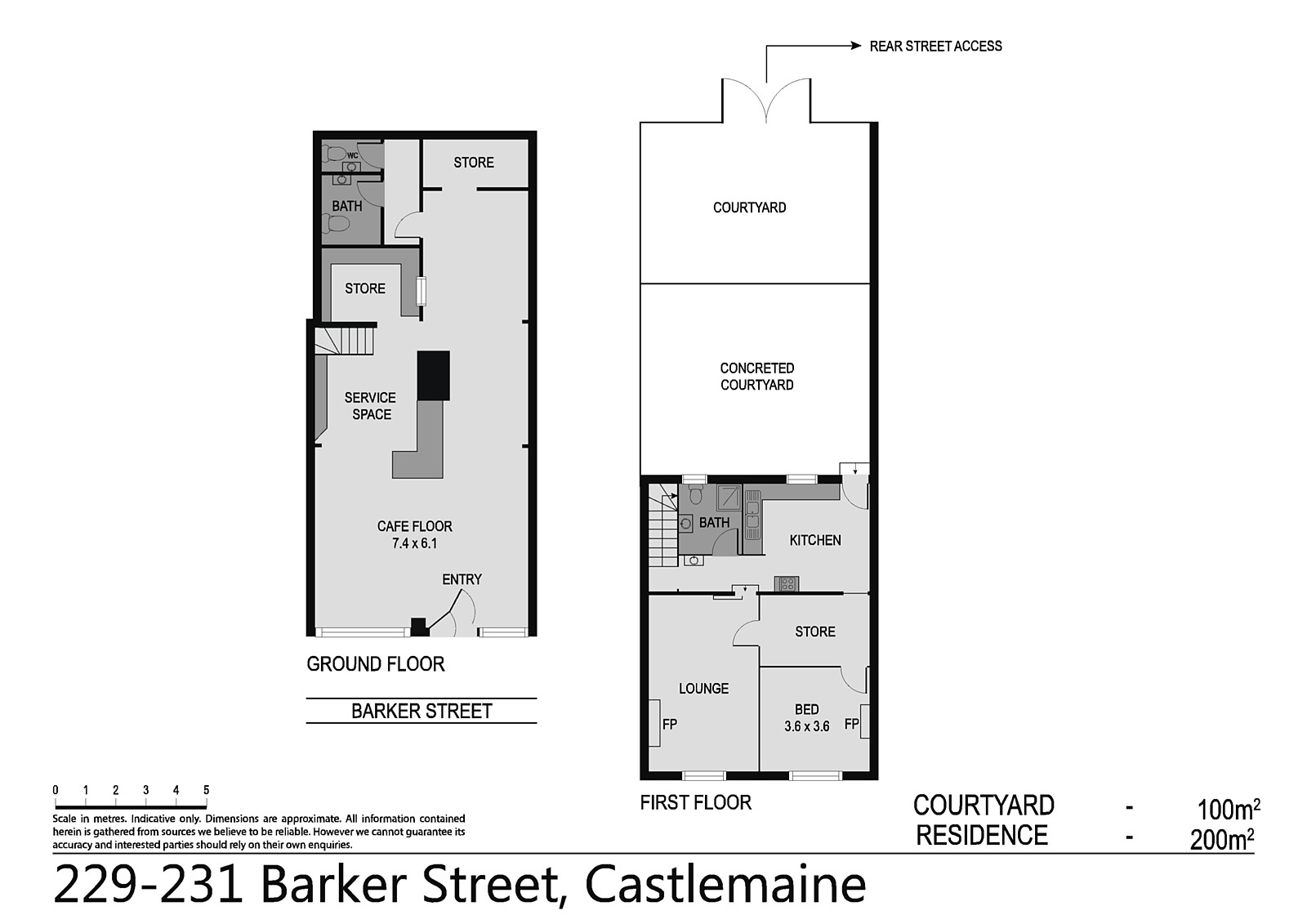 229-231 Barker Street, Castlemaine
- Floorplan 1