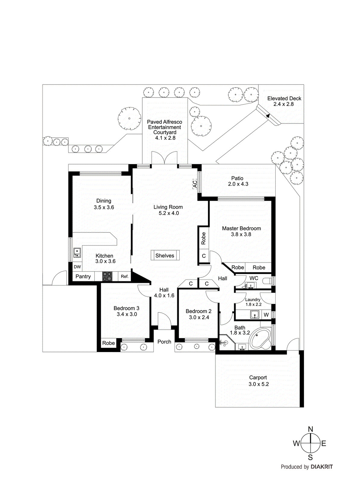 2/29 Crisp Street, Hampton VIC 3188 - Floorplan