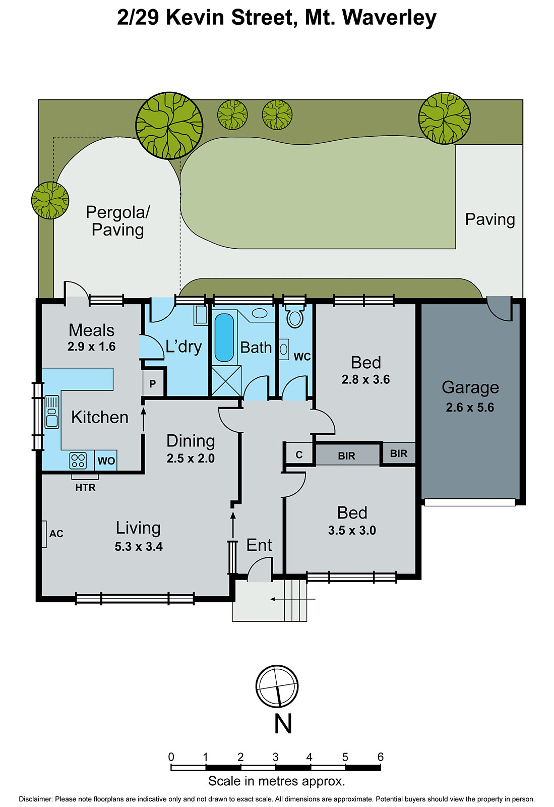 2/29 Kevin Street, Mount Waverley VIC 3149 - Floorplan