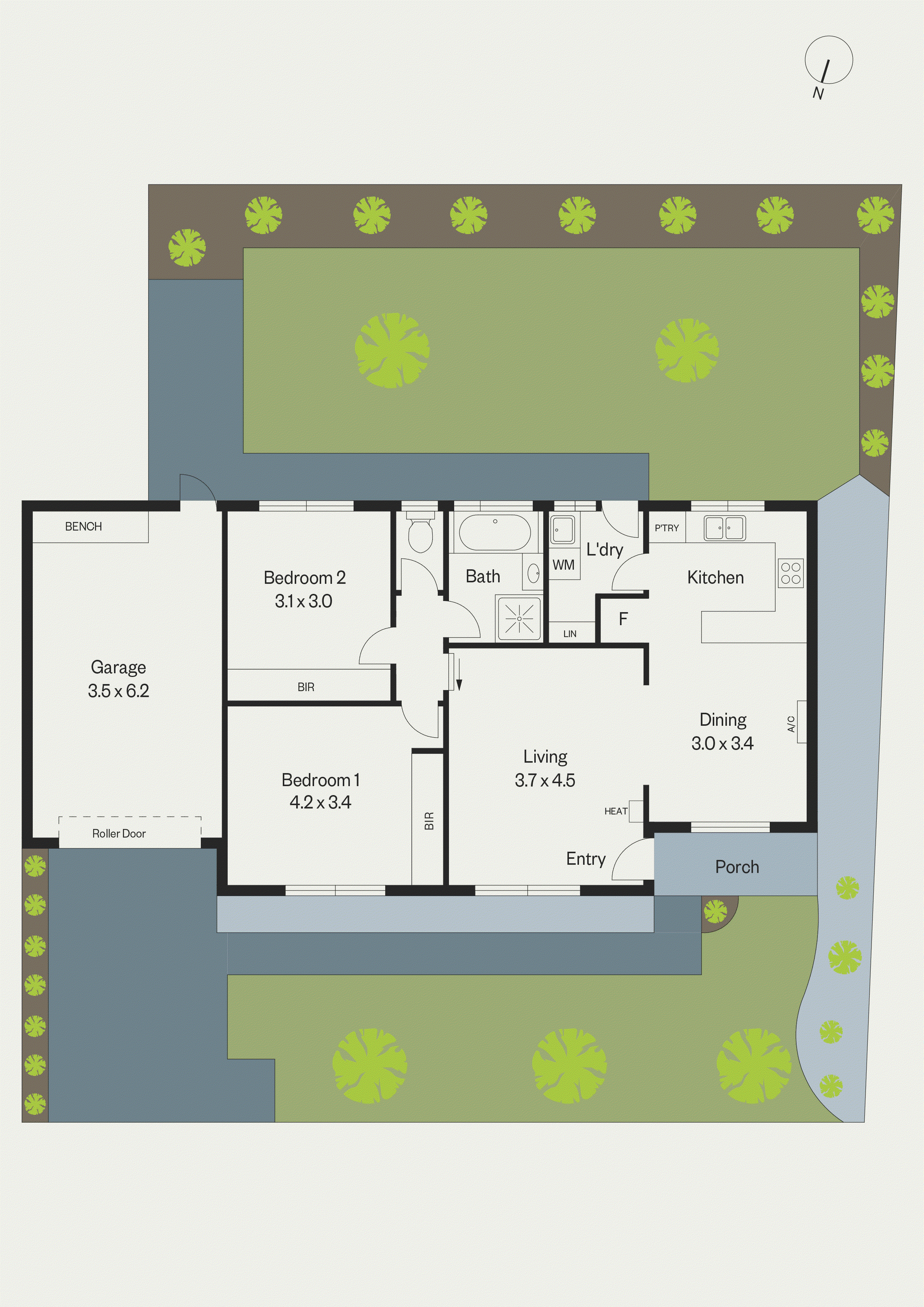 2/29 Odwyer Court, Lovely Banks VIC 3213 - Floorplan