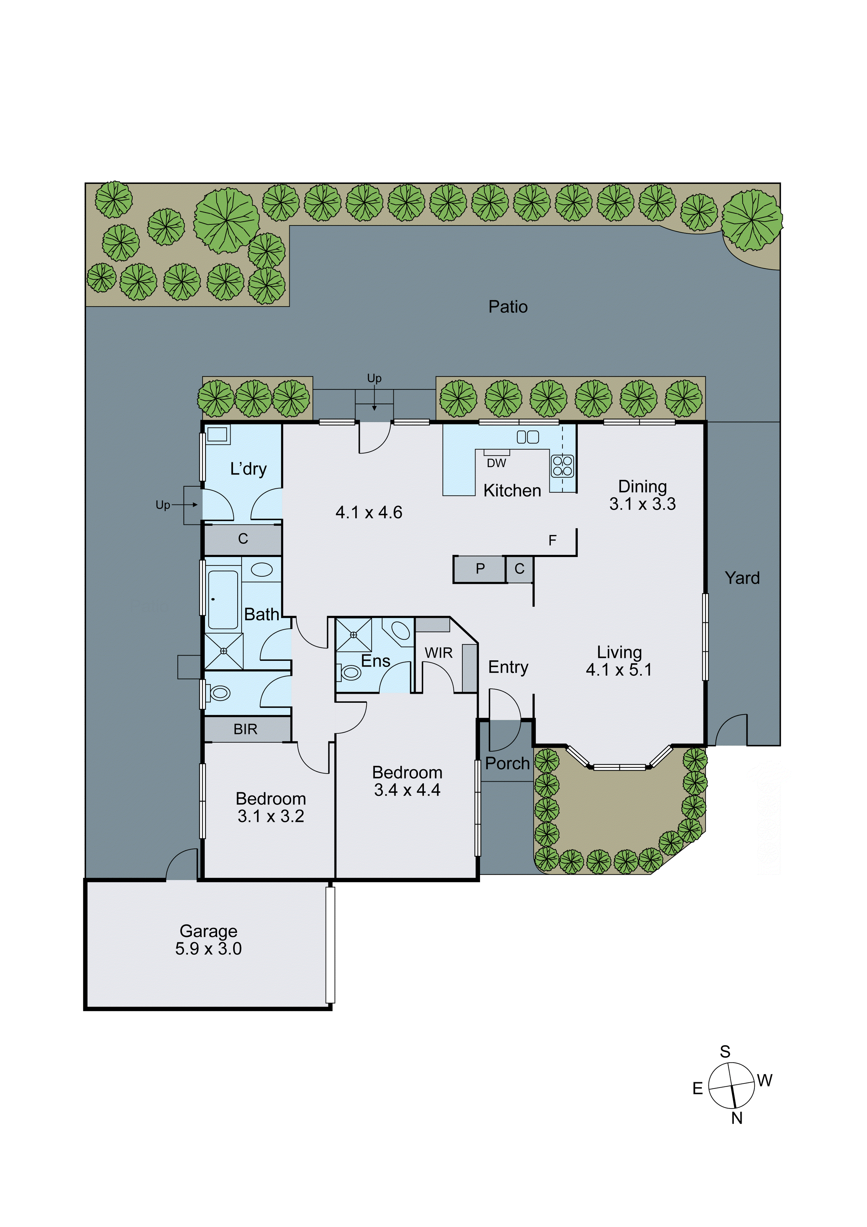 2/29 Turner Avenue, Glen Huntly VIC 3163 - Floorplan