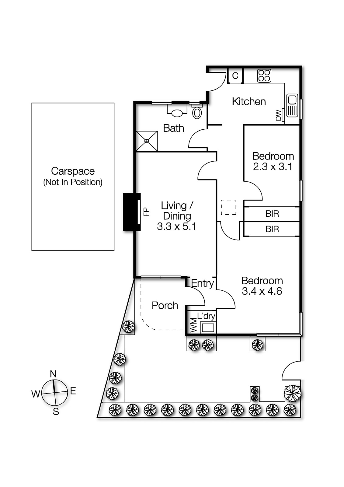 2/298 Inkerman Street, St Kilda East VIC 3183 - Floorplan