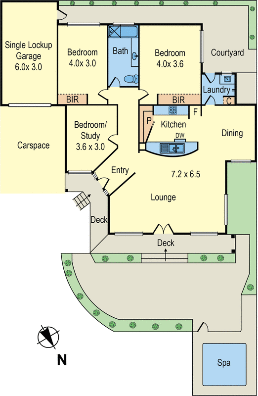 22a Fewster Road, Hampton VIC 3188 - Floorplan