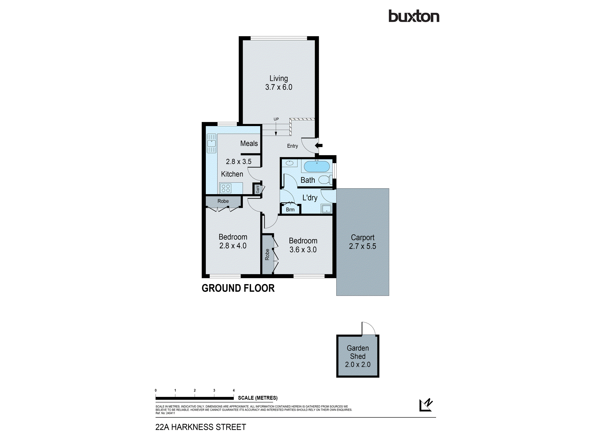 22A Harkness Street, Quarry Hill VIC 3550 - Floorplan