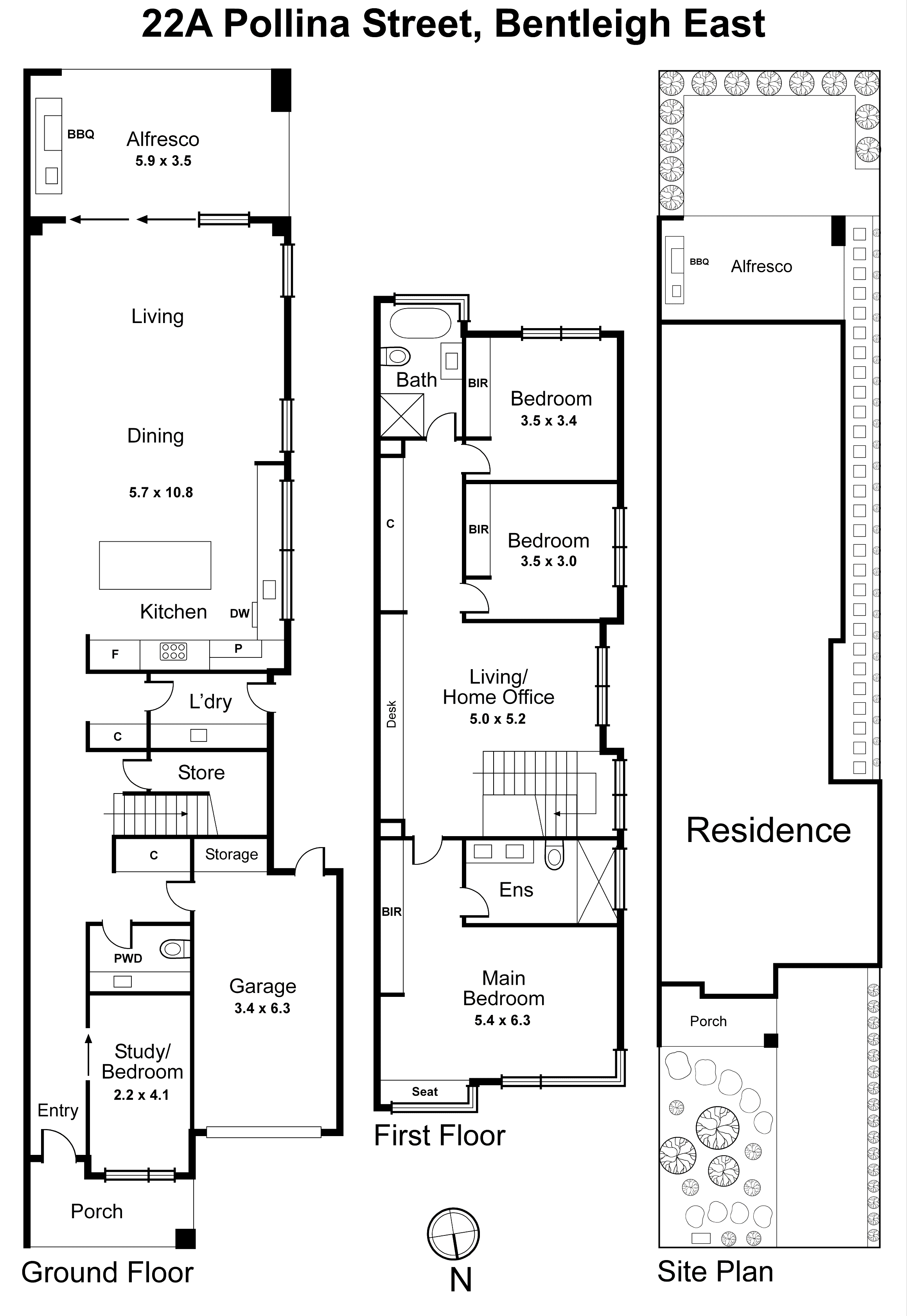 22a Pollina Street, Bentleigh East VIC 3165 - Floorplan