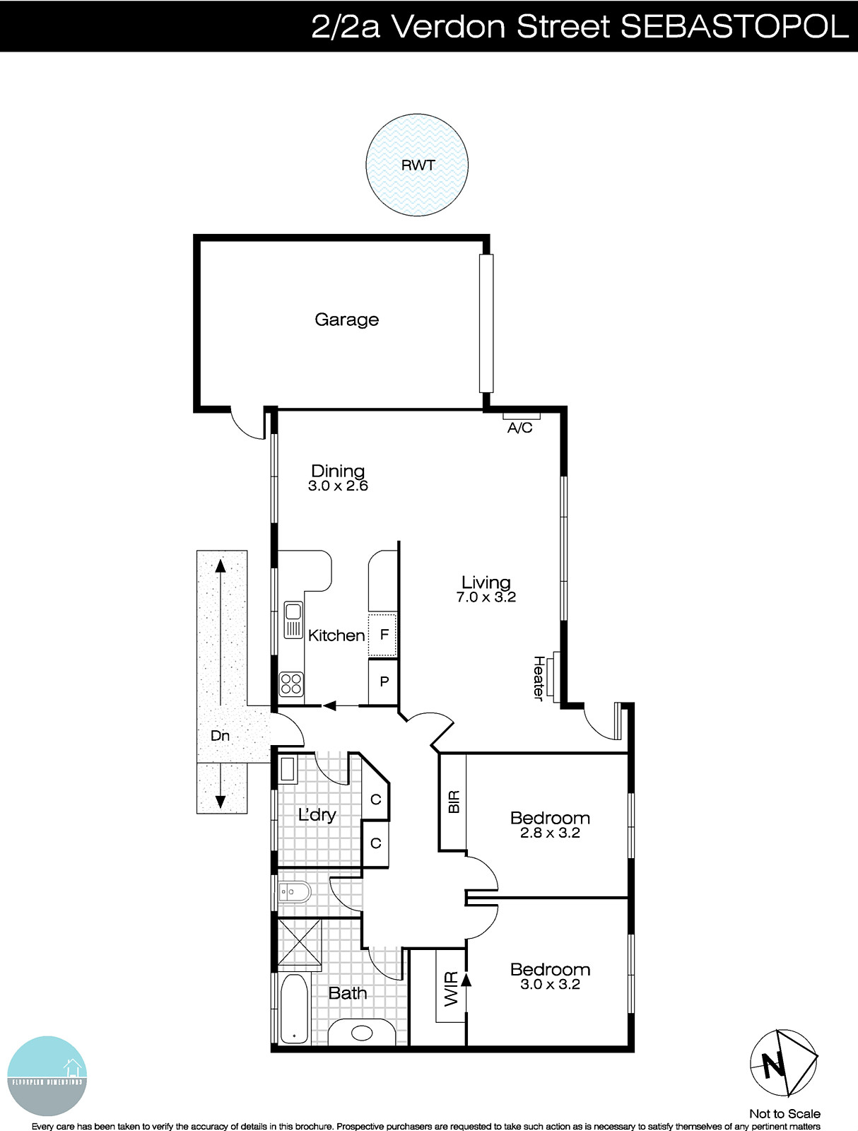 2/2a Verdon Street, Sebastopol VIC 3356 - Floorplan