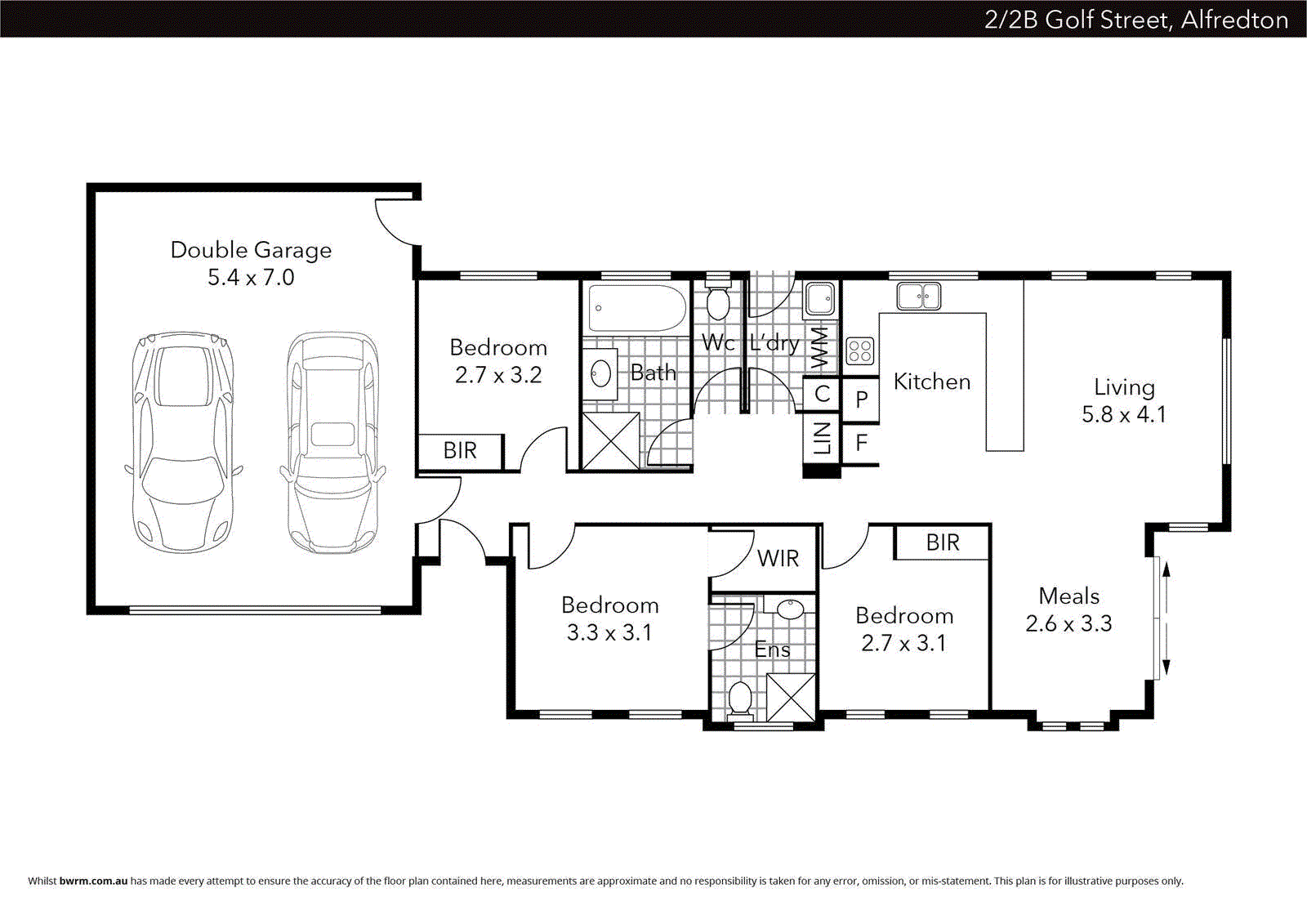 2/2B Golf Street, Alfredton VIC 3350 - Floorplan