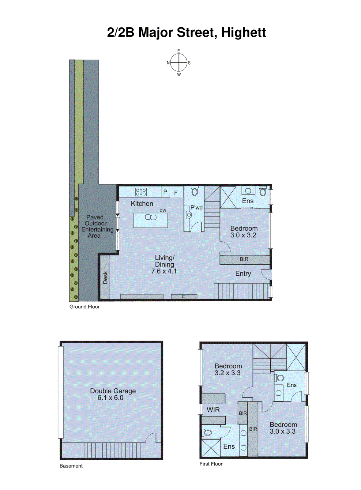2/2b Major Street, Highett VIC 3190 - Floorplan