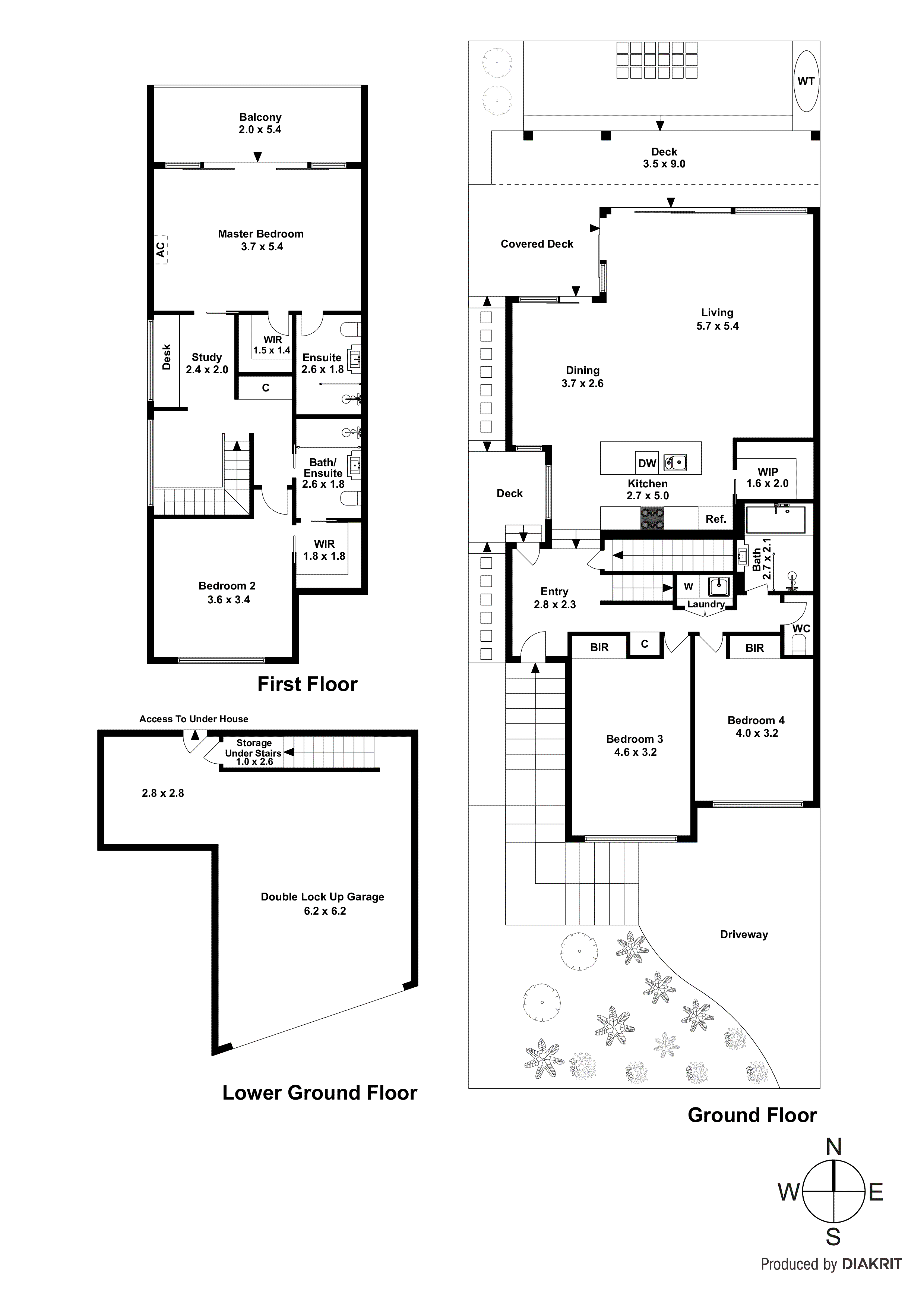 22B Pyingerra Crescent, Cheltenham VIC 3192 - Floorplan