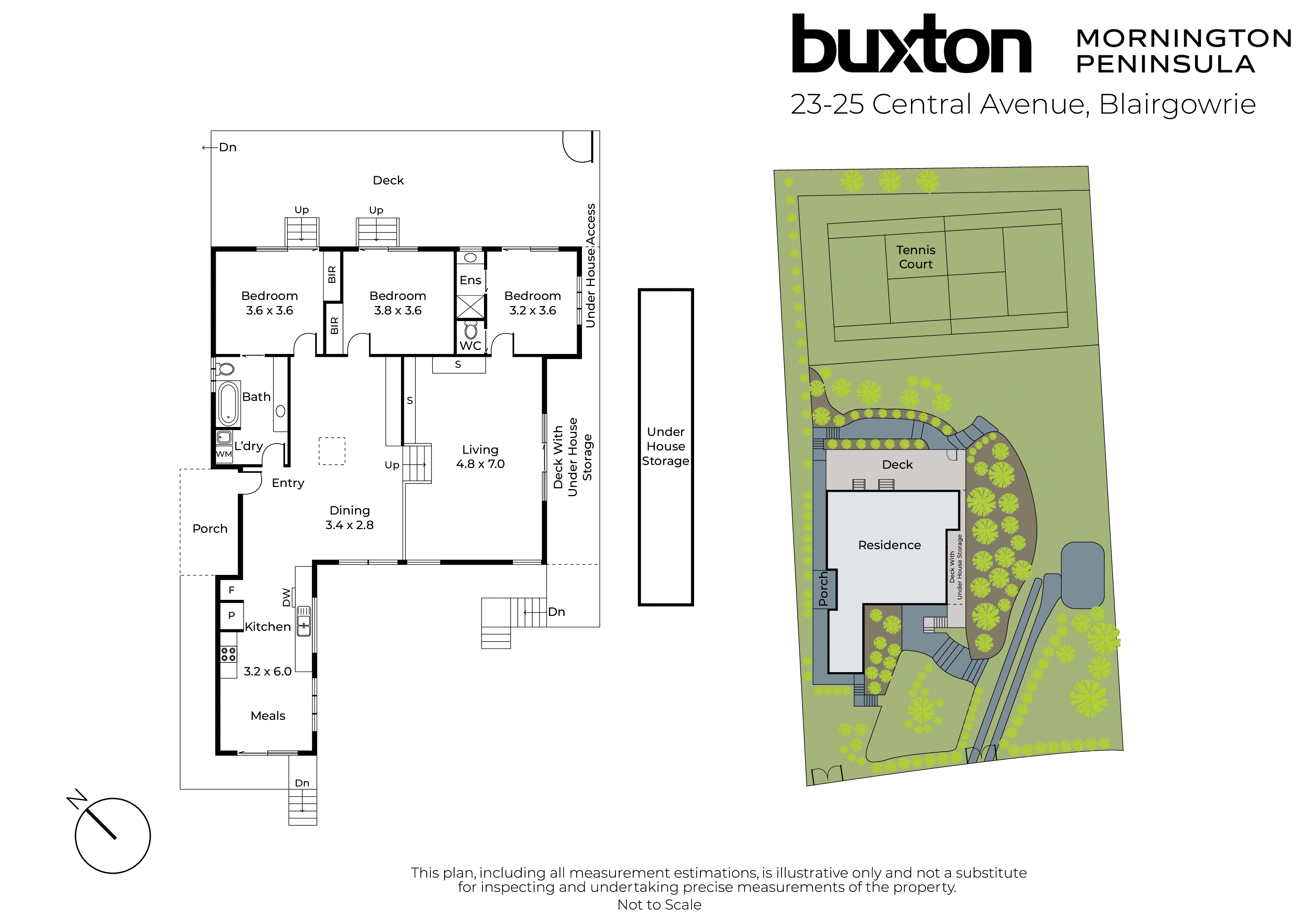 23-25 Central Avenue, Blairgowrie VIC 3942 - Floorplan