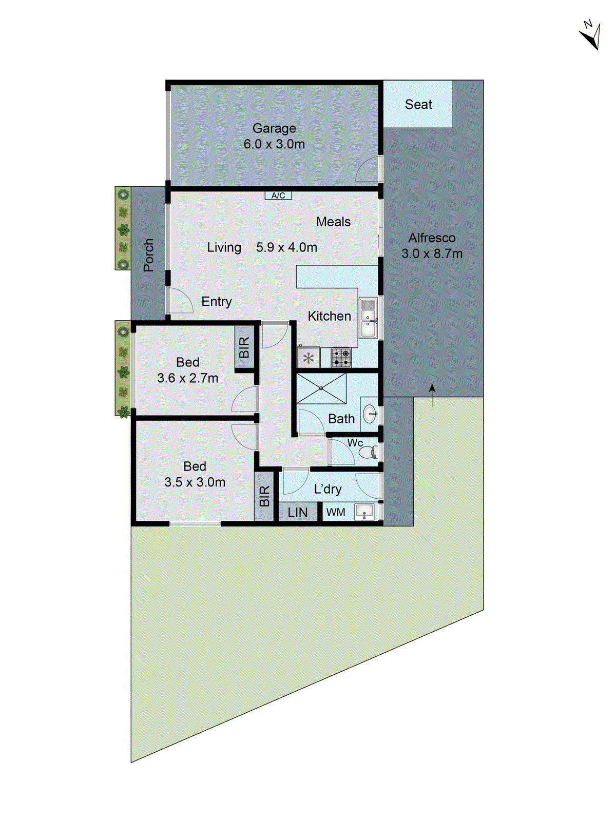 2/3-5 Govett Crescent, St Albans Park VIC 3219 - Floorplan