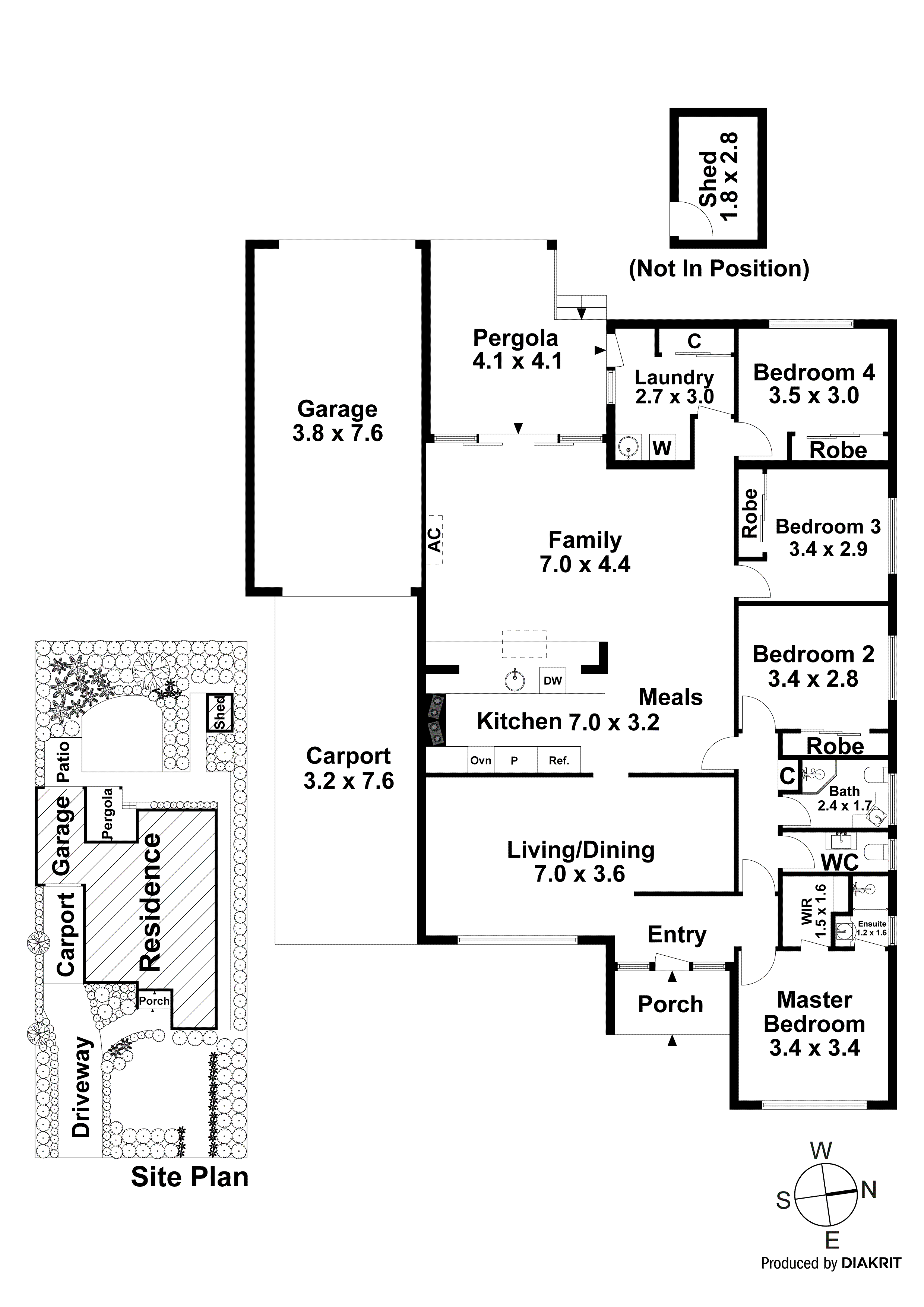 23 Ainslie Drive, Wheelers Hill VIC 3150 - Floorplan
