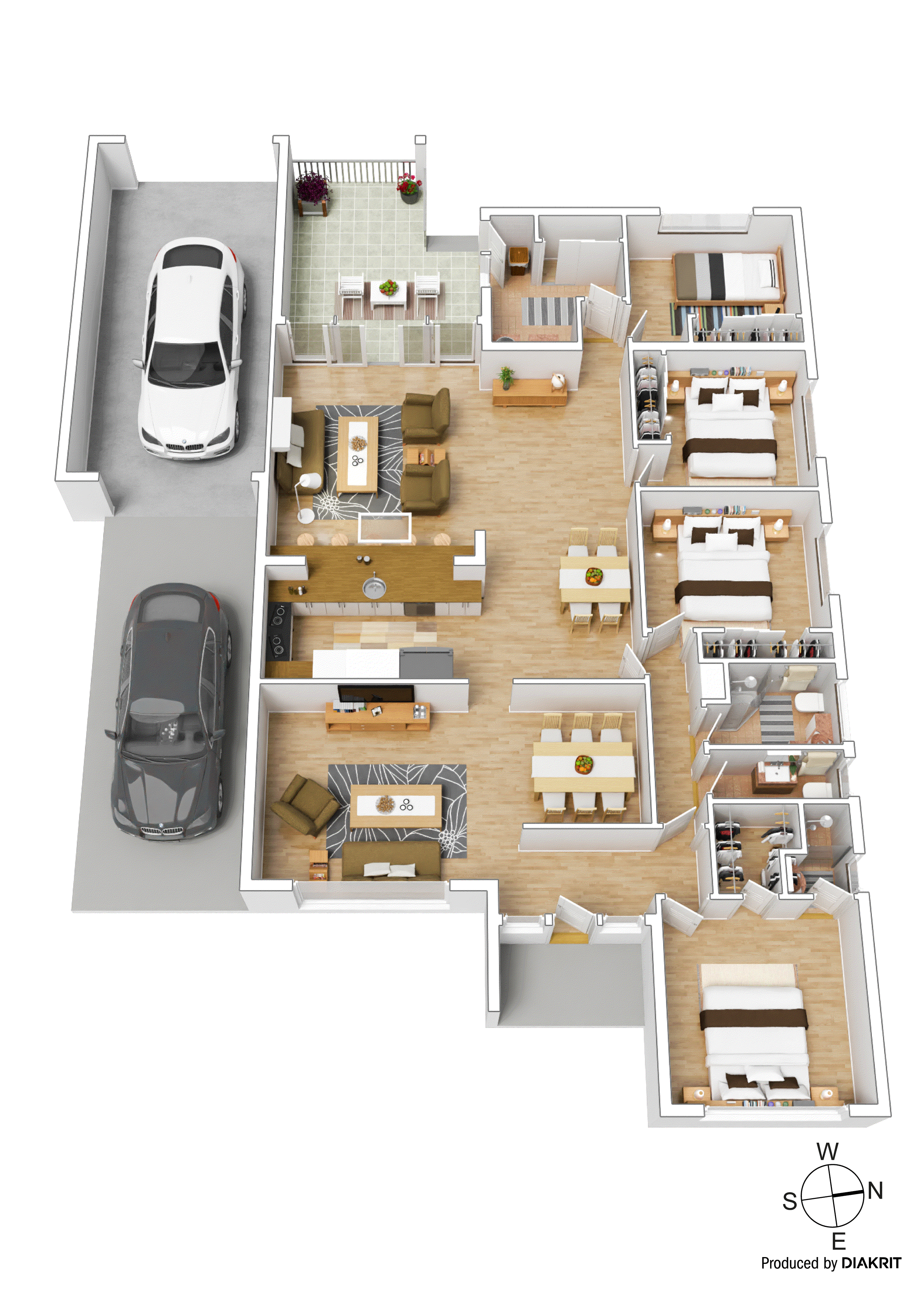 23 Ainslie Drive, Wheelers Hill VIC 3150 - Floorplan