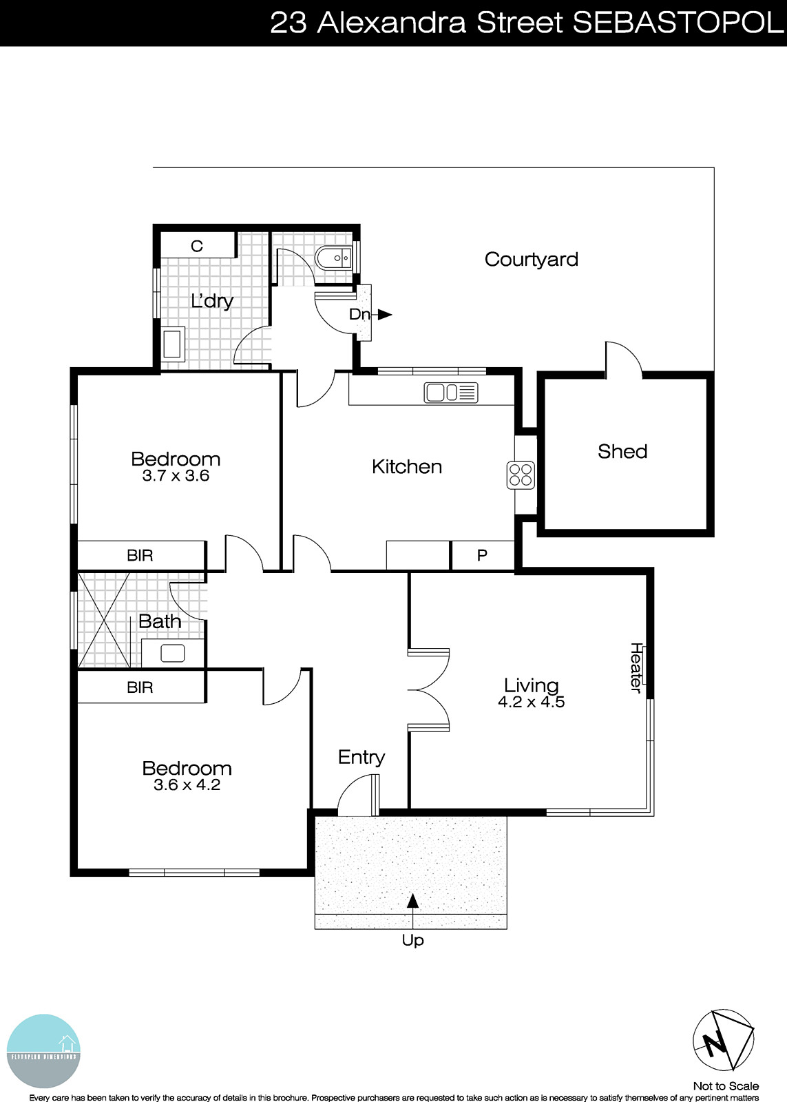 23 Alexandra Street, Sebastopol VIC 3356 - Floorplan