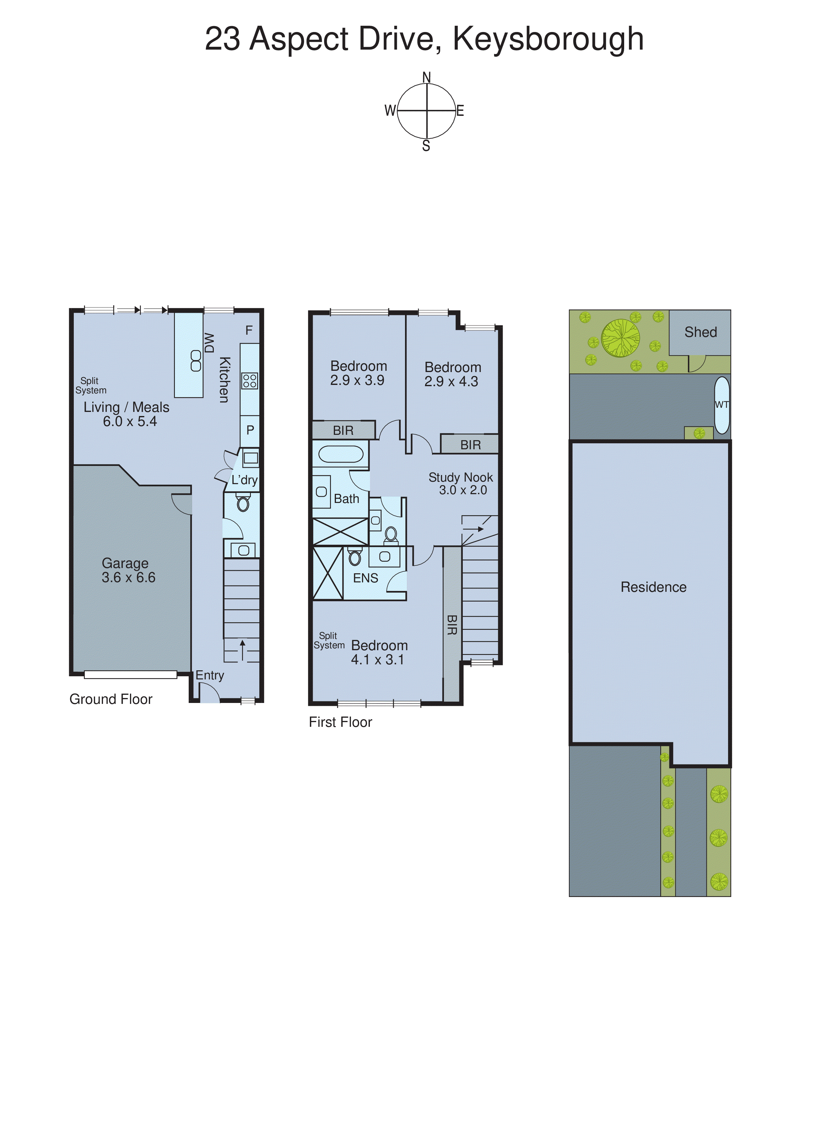 23 Aspect Drive, Keysborough VIC 3173 - Floorplan