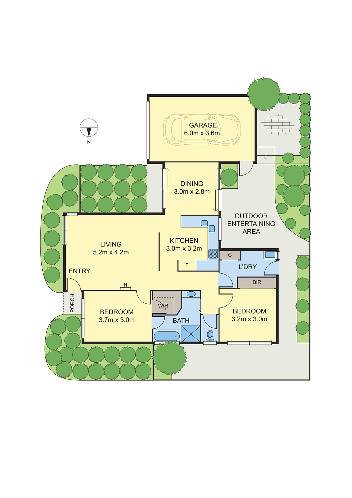 2/3 Augustine Drive, Highton VIC 3216 - Floorplan