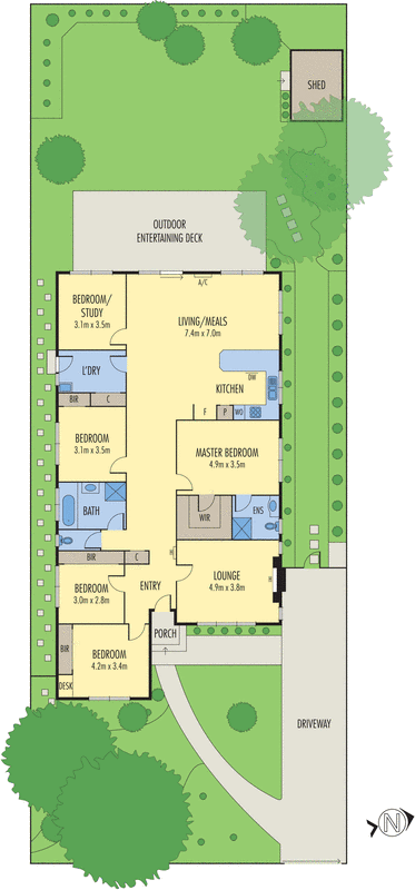 23 Bakers Road, Oakleigh South VIC 3167 - Floorplan
