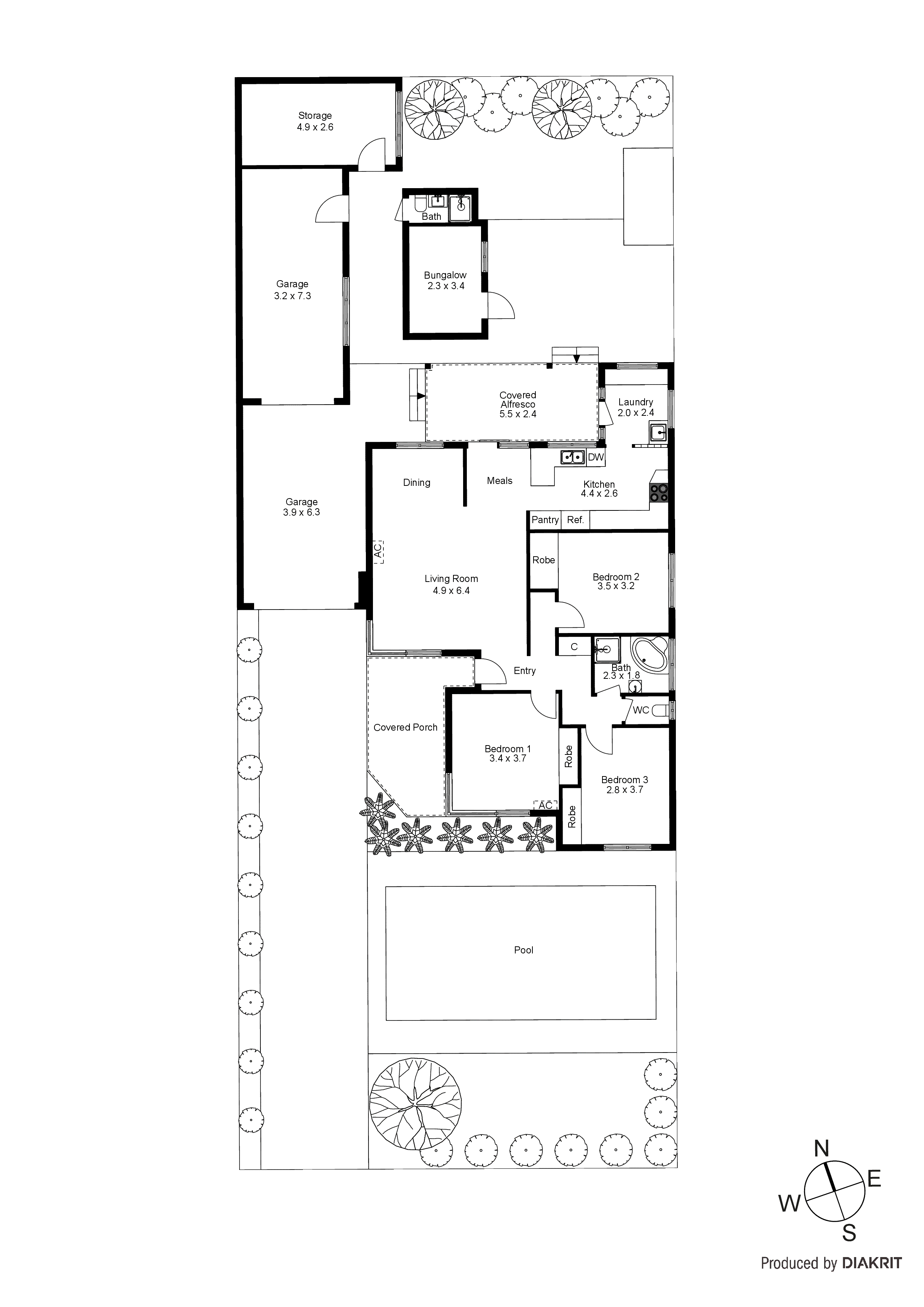 23 Banyan Drive, Frankston VIC 3199 - Floorplan