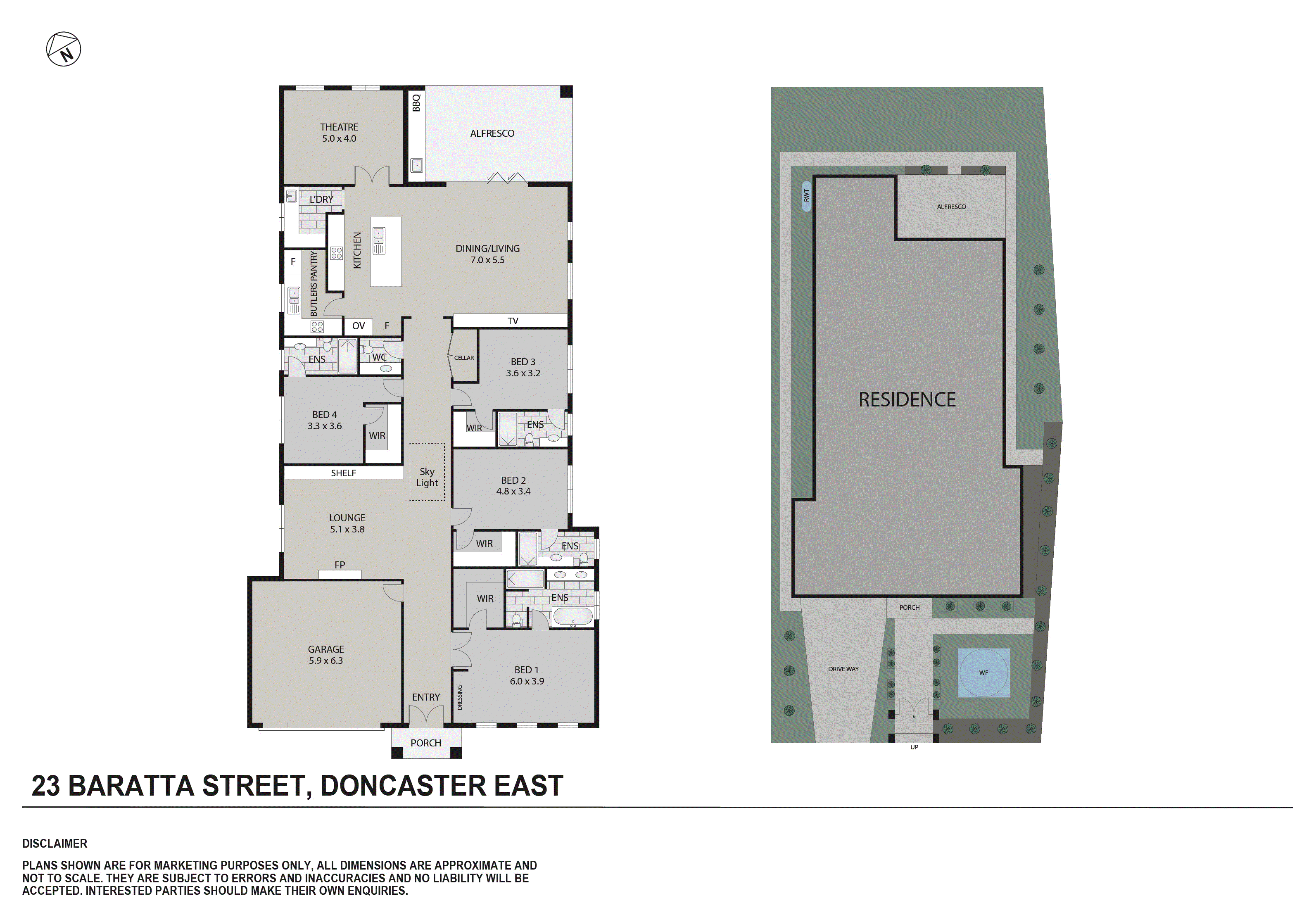 23 Baratta Street, Doncaster East VIC 3109 - Floorplan