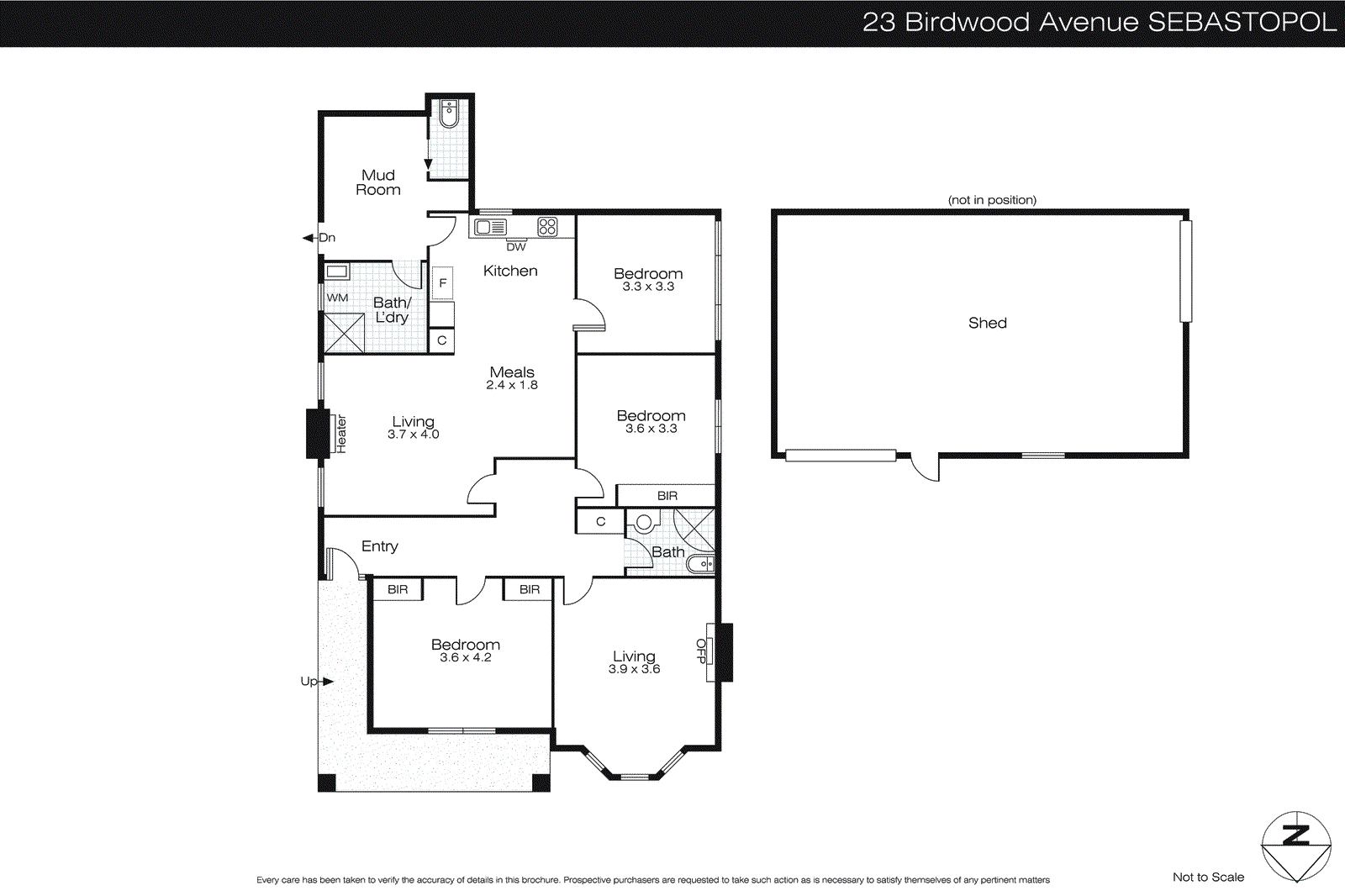 23 Birdwood Avenue, Sebastopol VIC 3356 - Floorplan