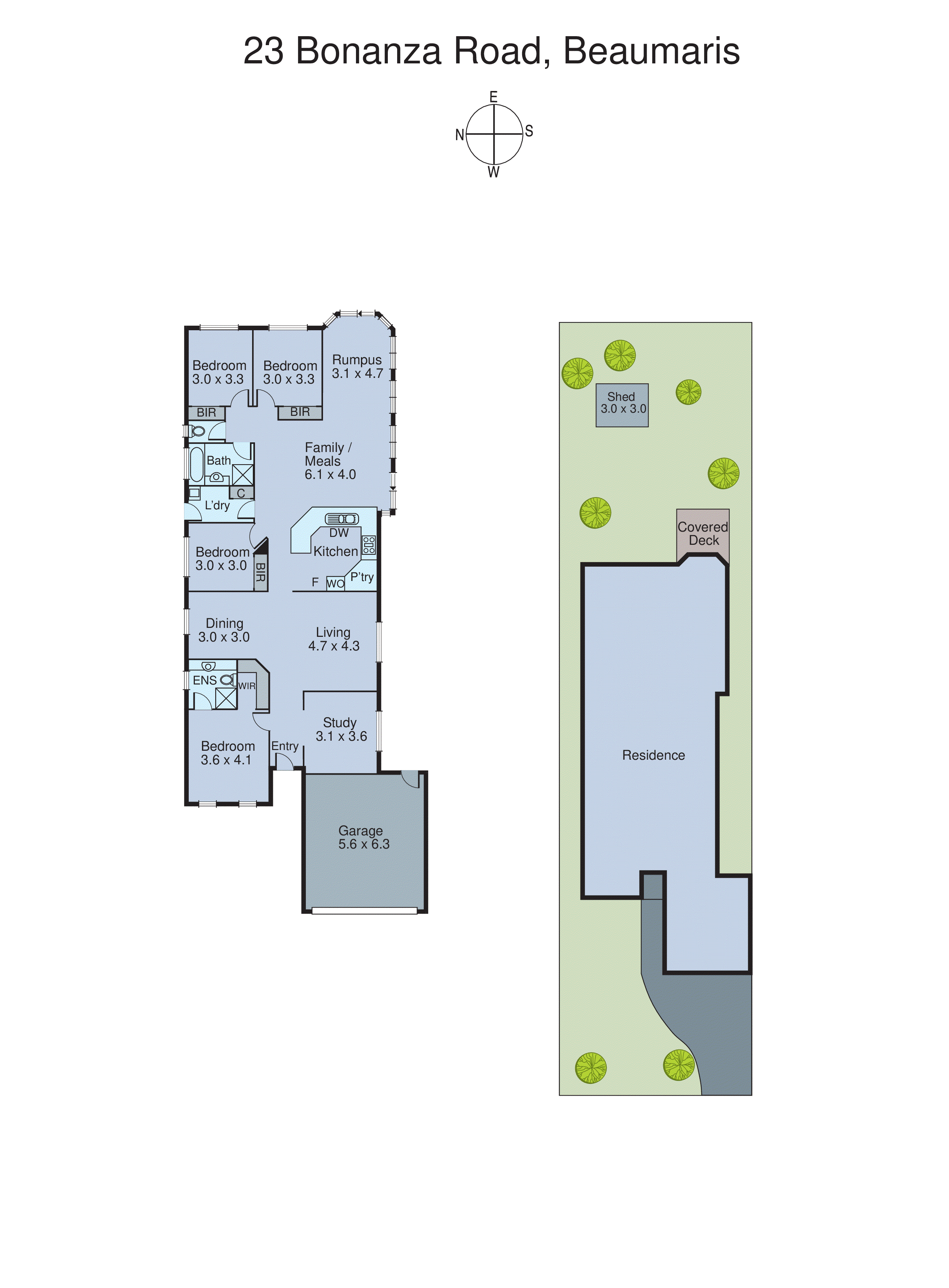 23 Bonanza Road, Beaumaris VIC 3193 - Floorplan