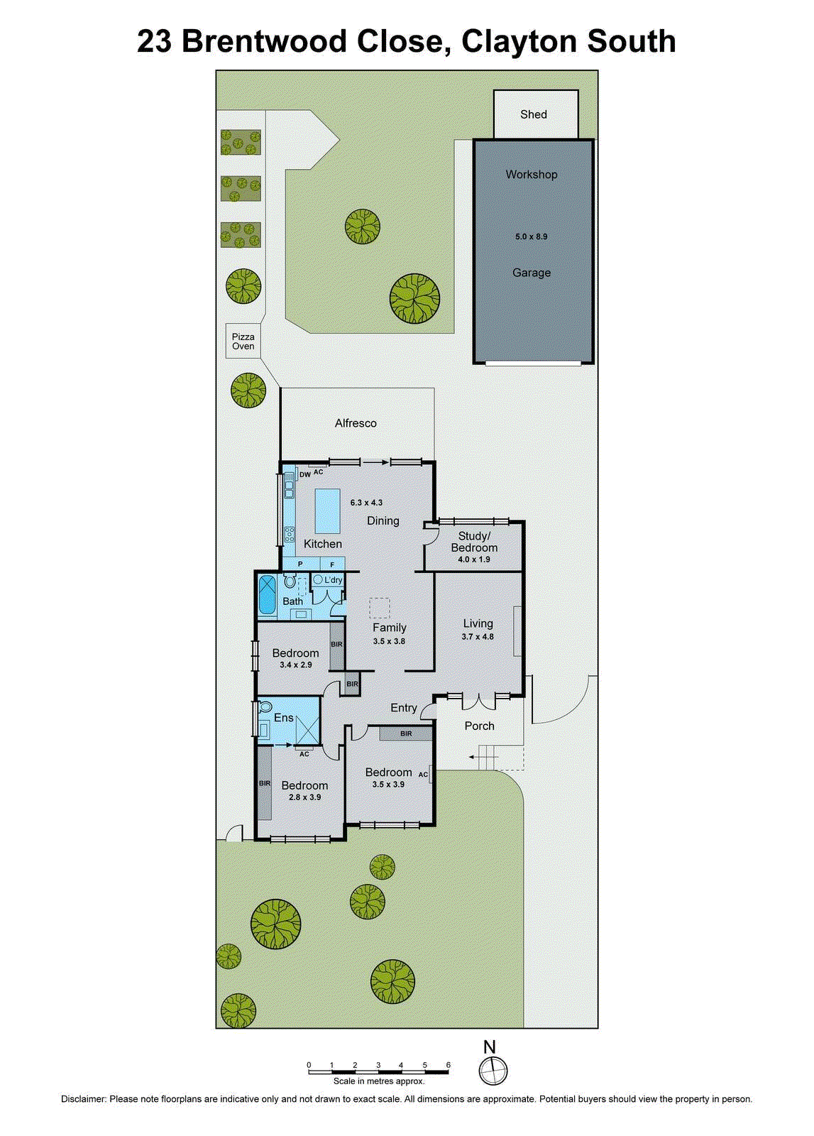 23 Brentwood Close, Clayton South VIC 3169 - Floorplan