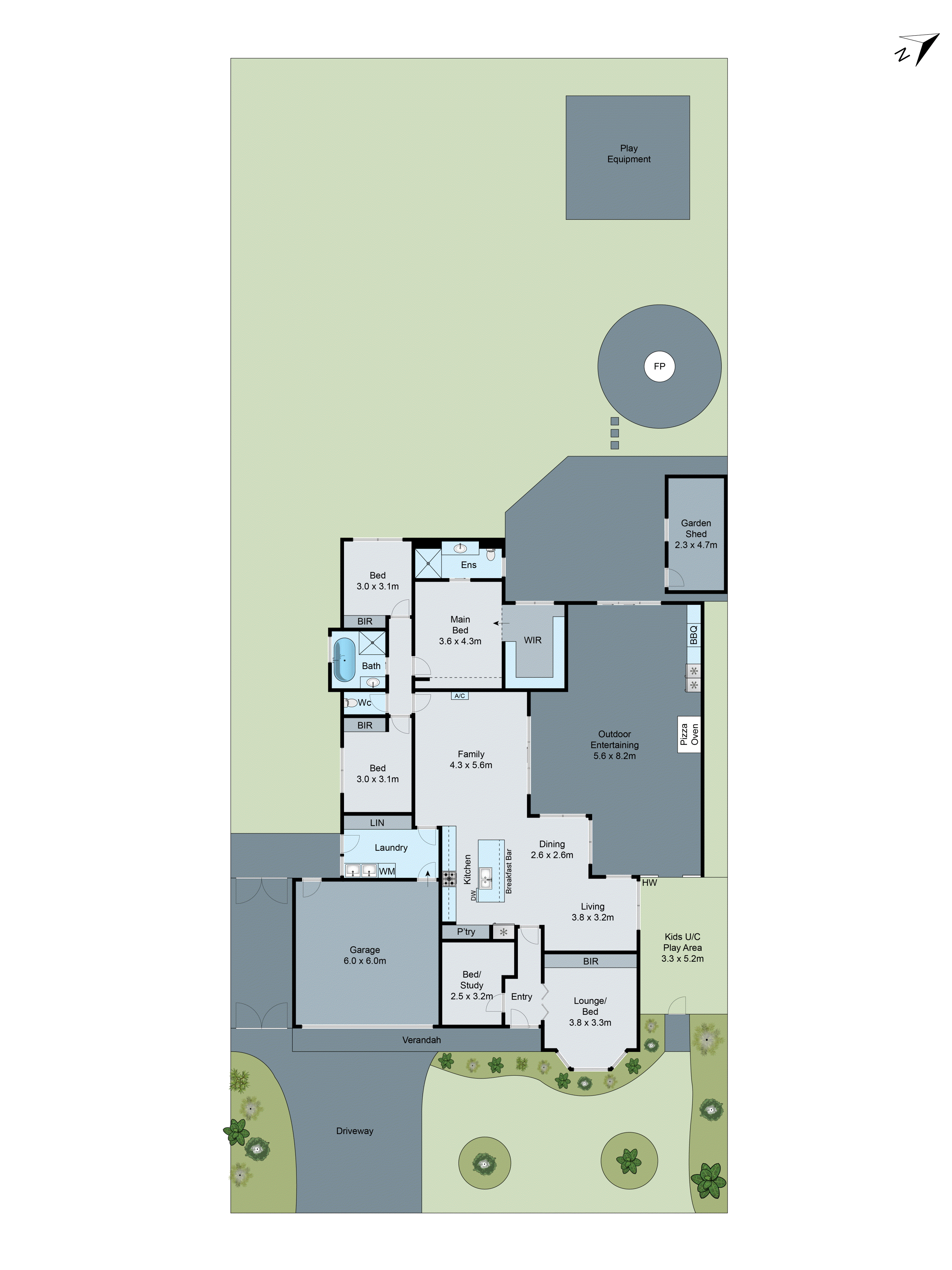 23 Broughton Drive, Highton VIC 3216 - Floorplan