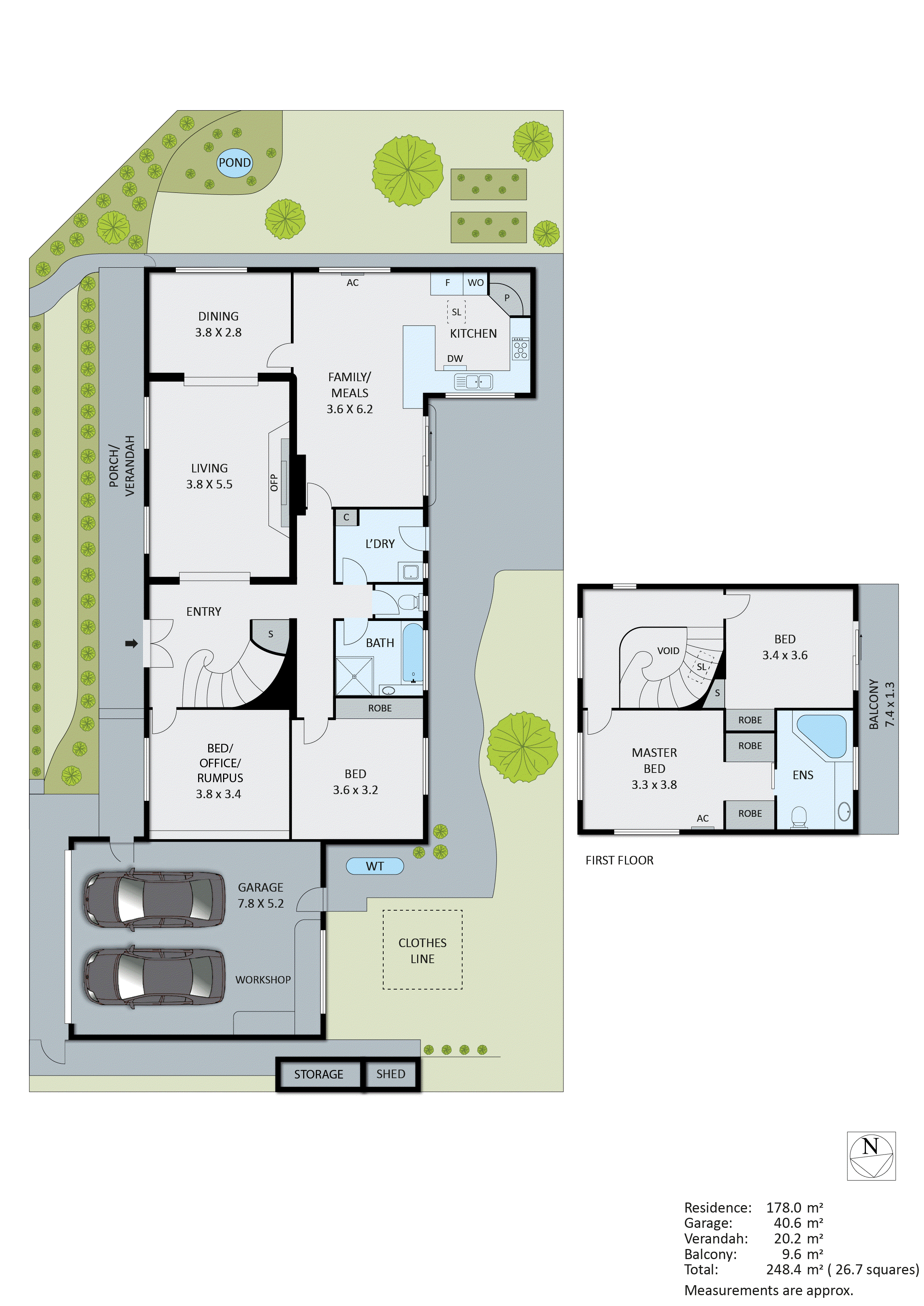 23 Campbell Grove, Dingley Village VIC 3172 - Floorplan