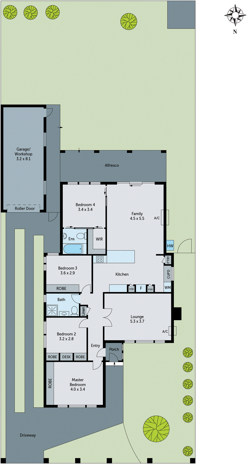 23 Castleton Road, Herne Hill VIC 3218 - Floorplan