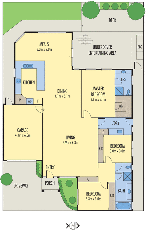 2/3 Cleek Avenue, Oakleigh South VIC 3167 - Floorplan