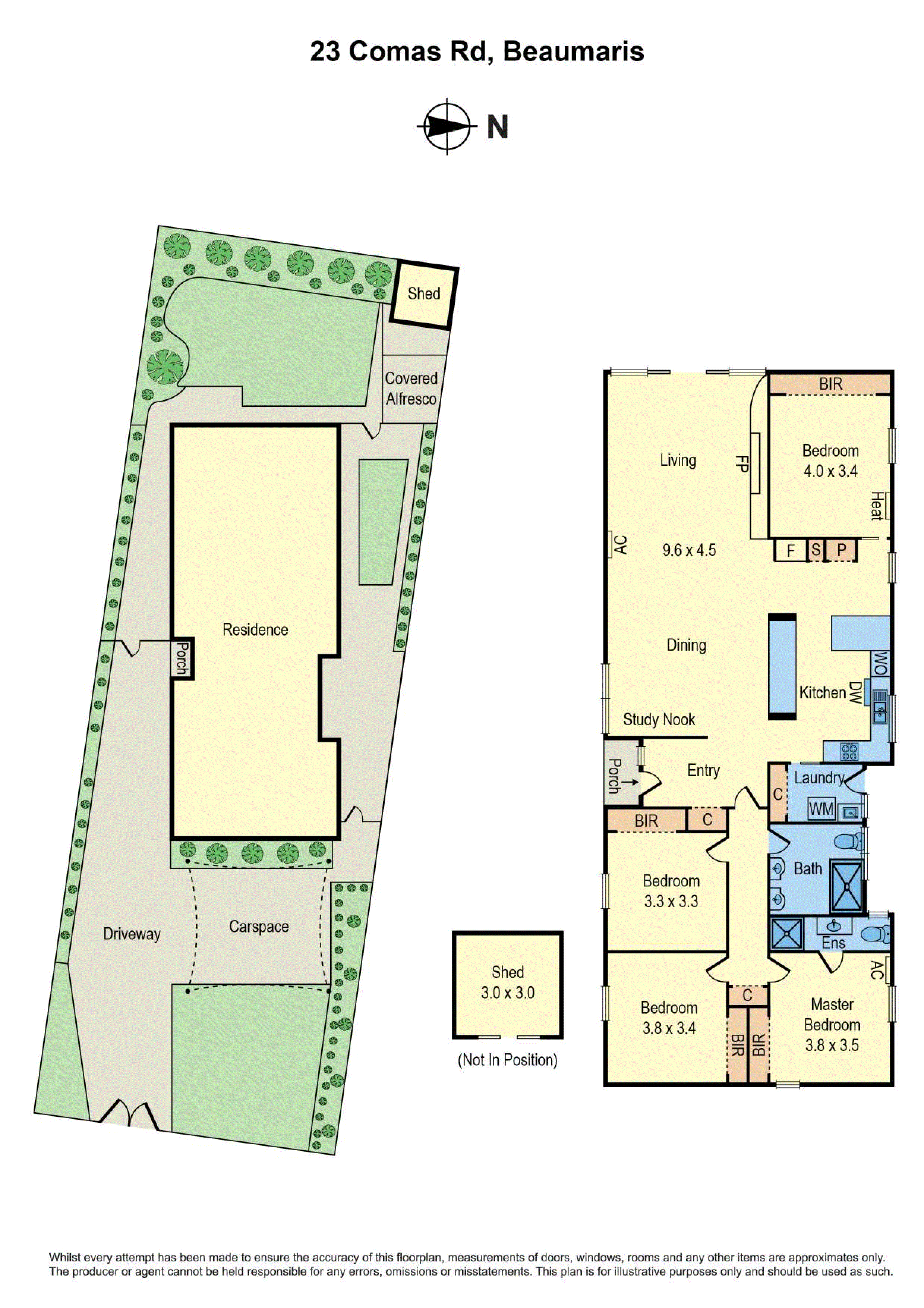 23 Comas Road, Beaumaris VIC 3193 - Floorplan