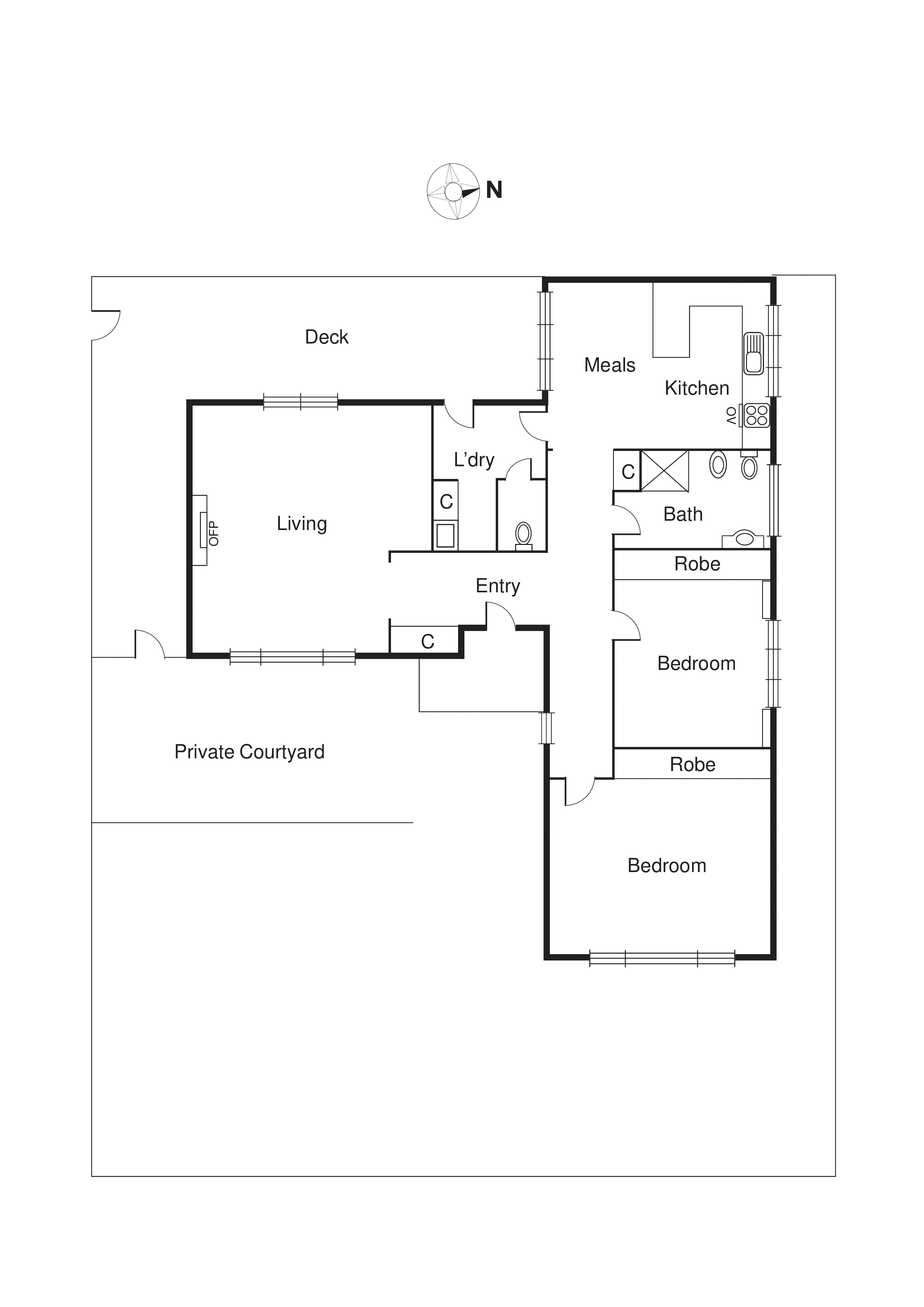 23 Connie Street, Bentleigh East VIC 3165 - Floorplan