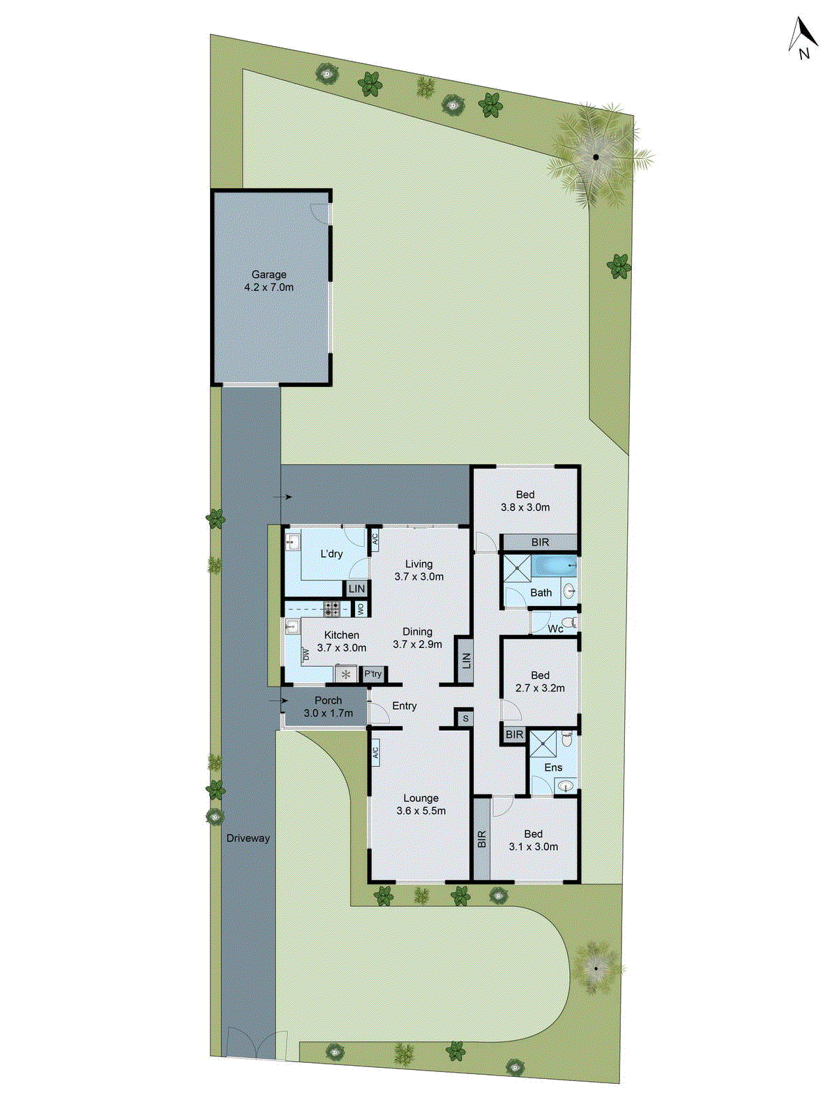 23 Crestmoor Drive, Highton VIC 3216 - Floorplan