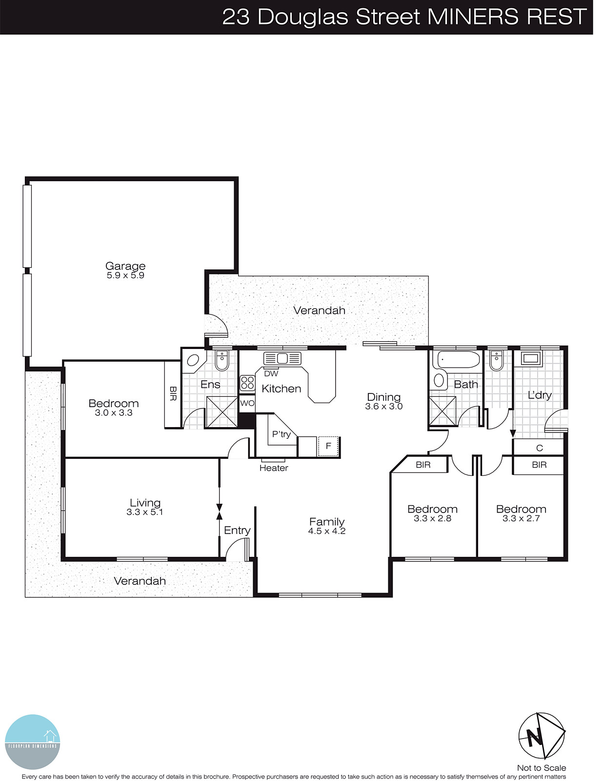 23 Douglas Close, Miners Rest VIC 3352 - Floorplan