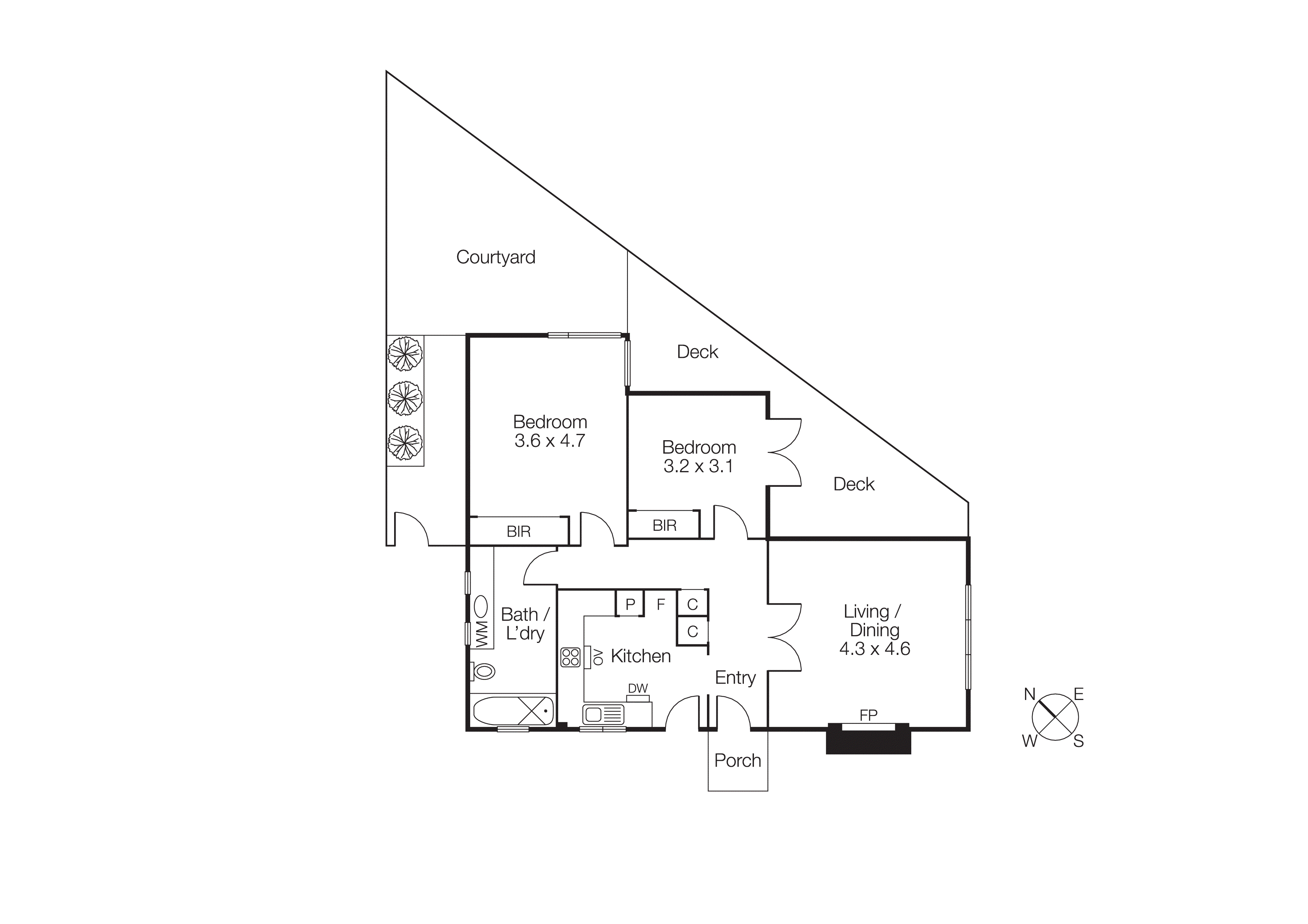 2/3 Eildon Court, St Kilda VIC 3182 - Floorplan