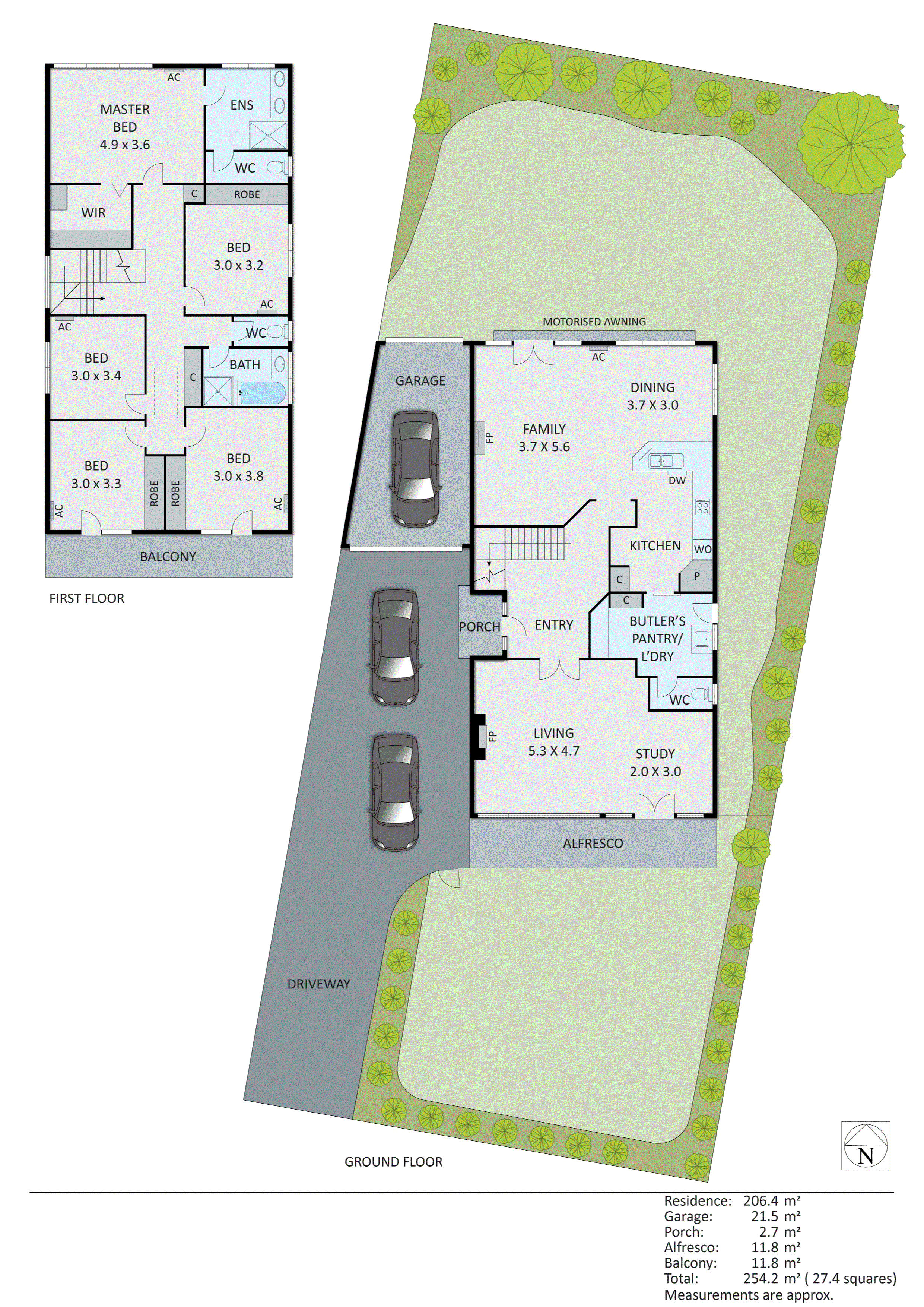 23 Elliott Crescent, Dingley Village VIC 3172 - Floorplan