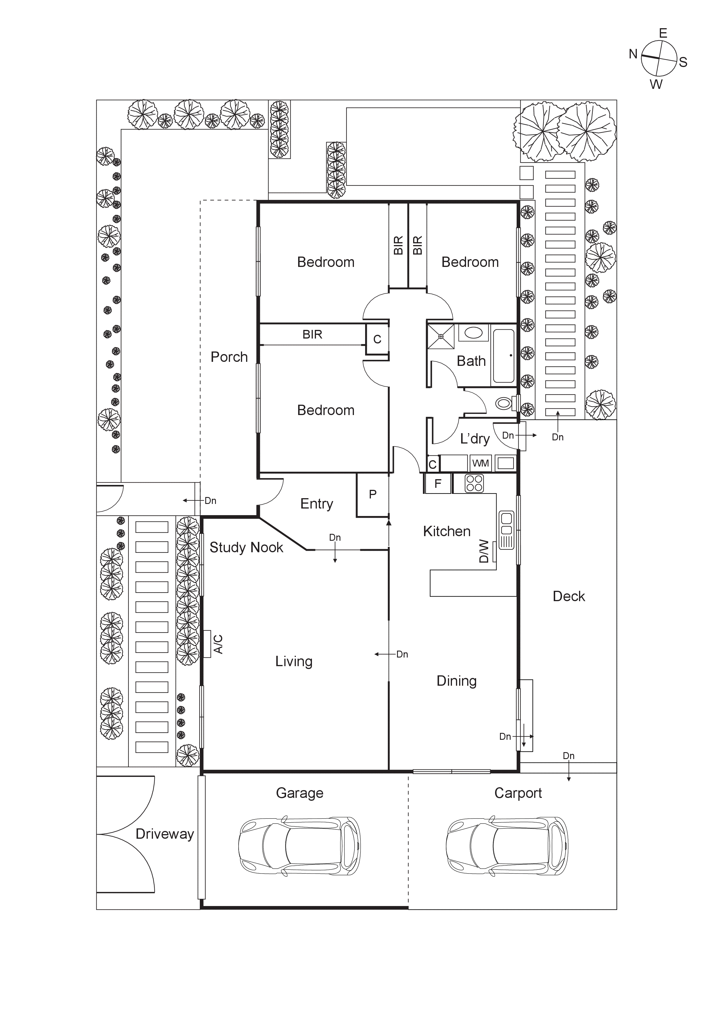 23 Evans Avenue, Hampton East VIC 3188 - Floorplan