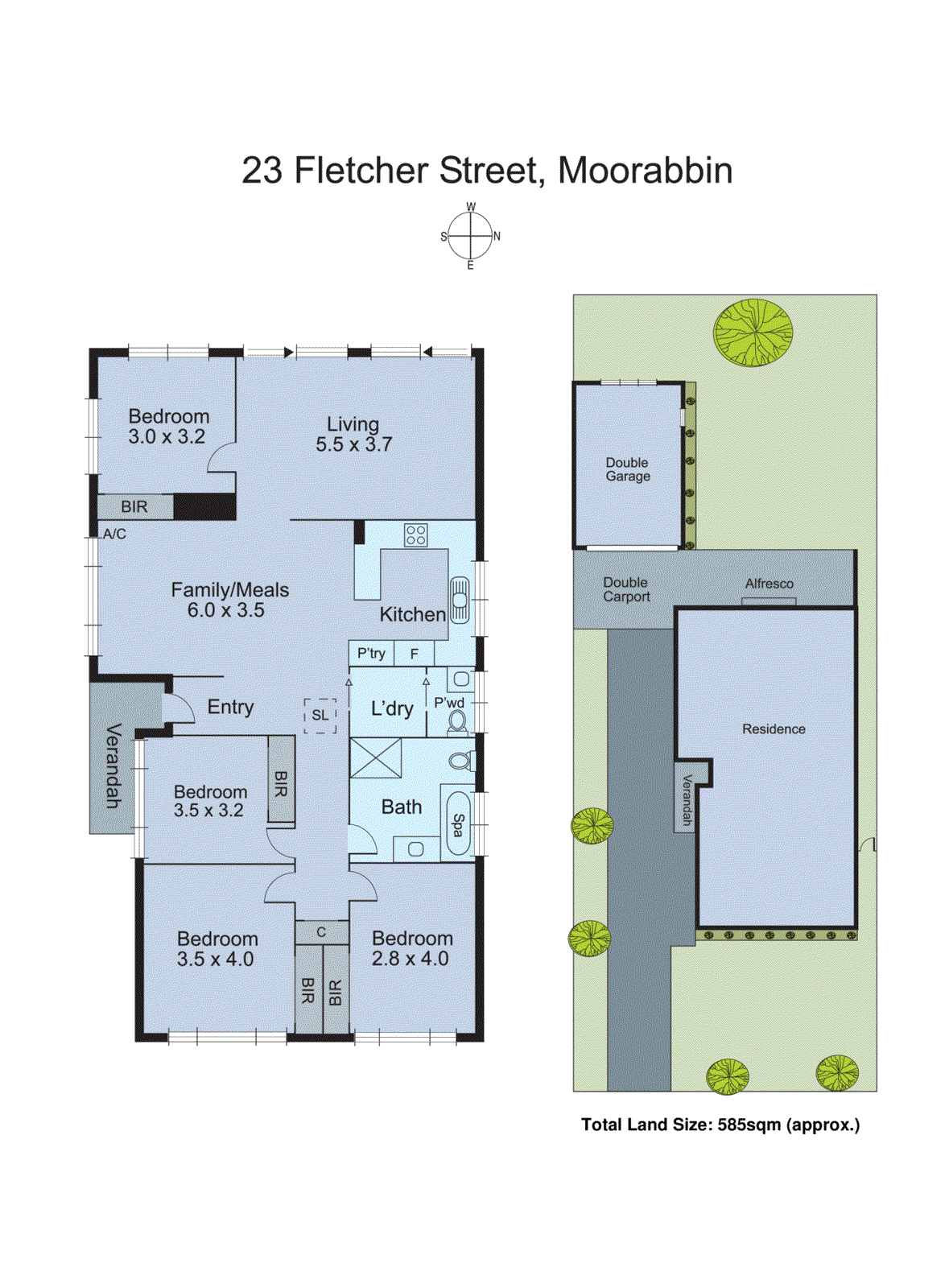 23 Fletcher Street, Moorabbin VIC 3189 - Floorplan