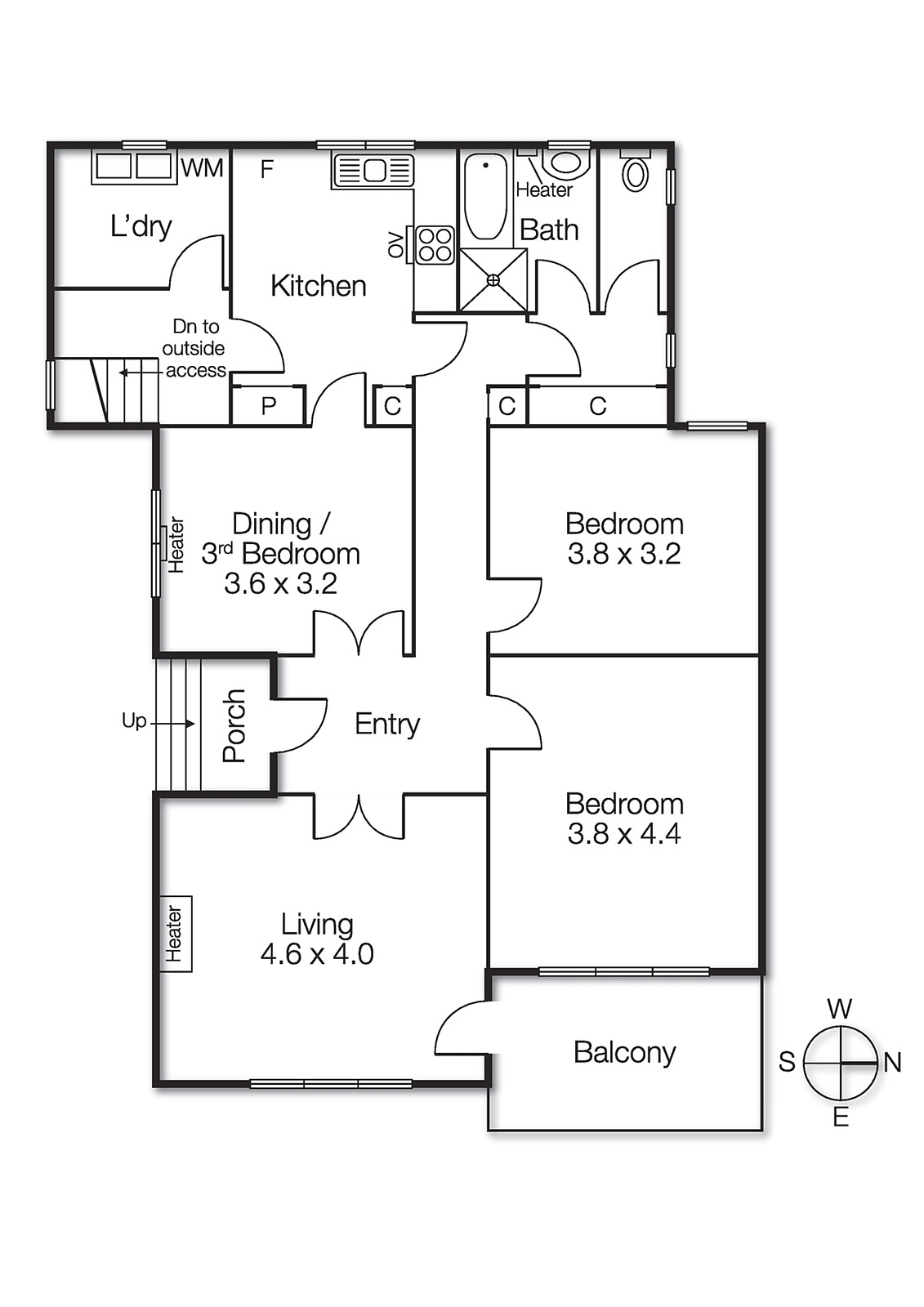 2/3 Foote Street, Brighton VIC 3186 - Floorplan