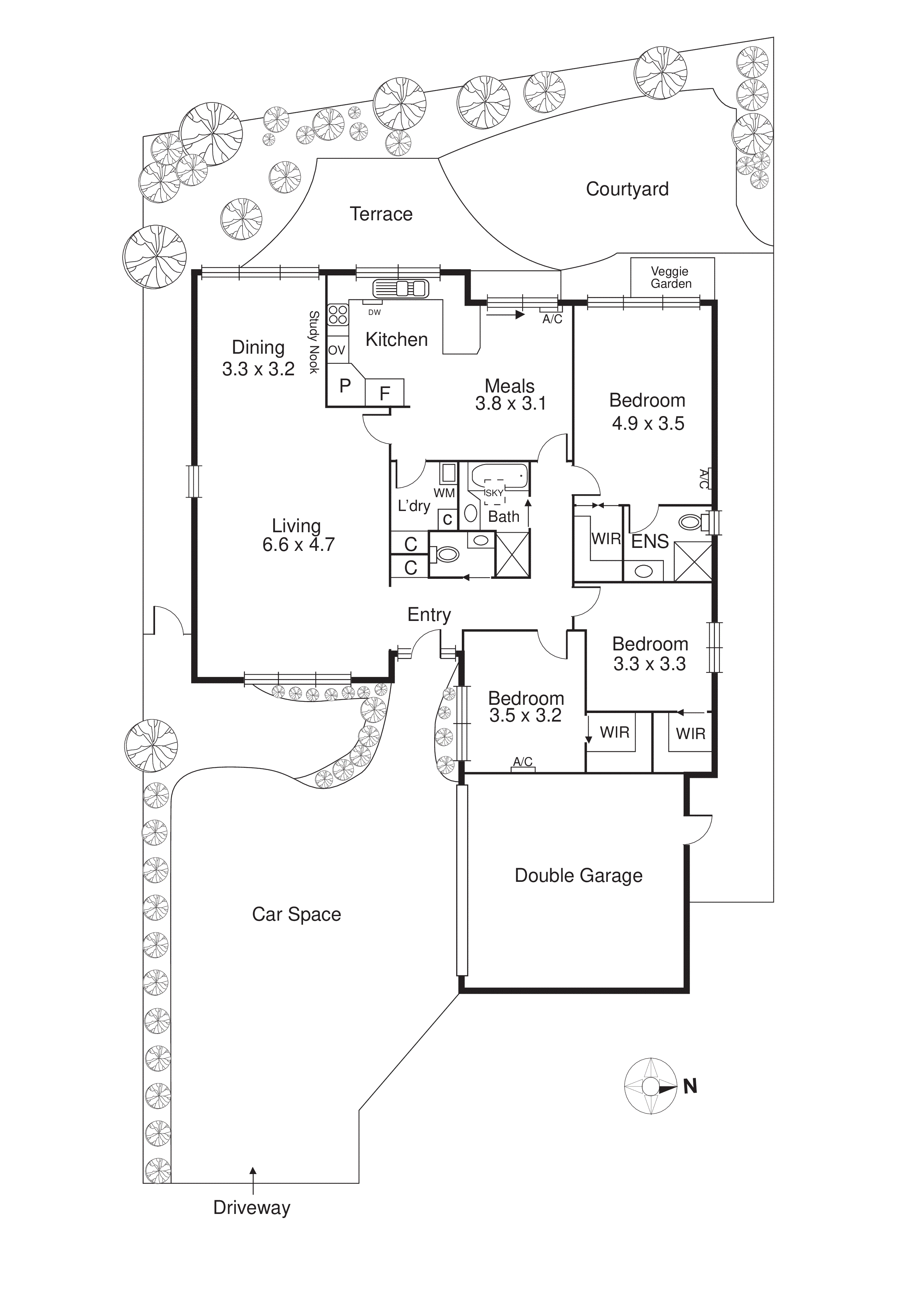 2/3 Francesco Street, Bentleigh East VIC 3165 - Floorplan