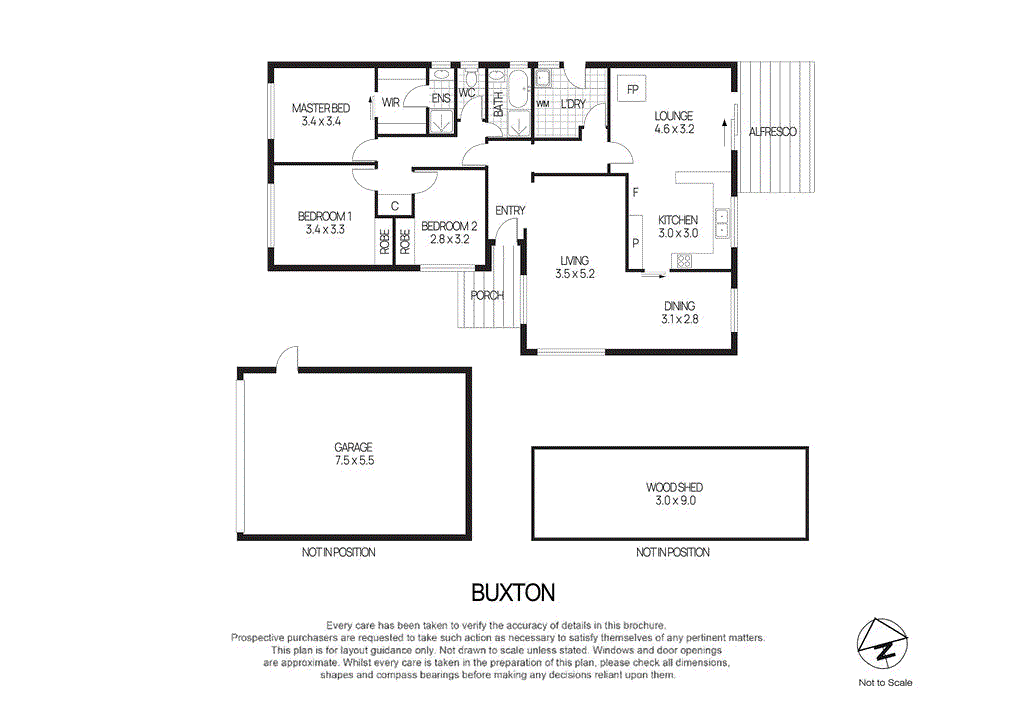 23 Fraser Street, Linton VIC 3360 - Floorplan