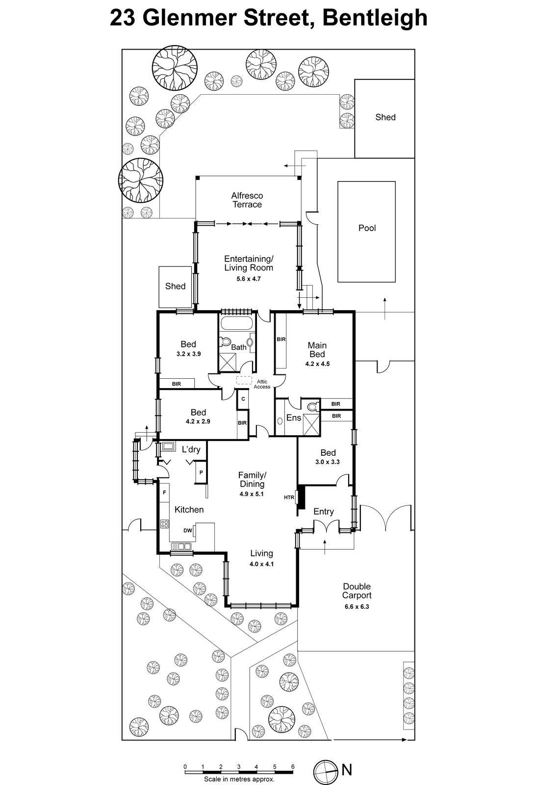 23 Glenmer Street, Bentleigh VIC 3204 - Floorplan