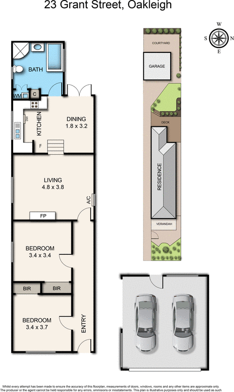 23 Grant Street, Oakleigh VIC 3166 - Floorplan