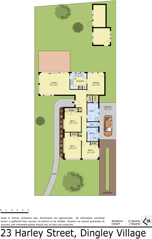 23 Harley Street, Dingley Village VIC 3172 - Floorplan