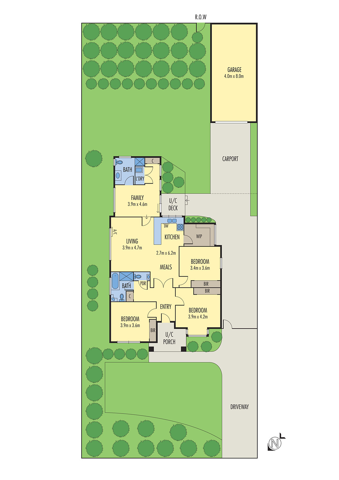 23 Hawthorn Avenue, Belmont VIC 3216 - Floorplan