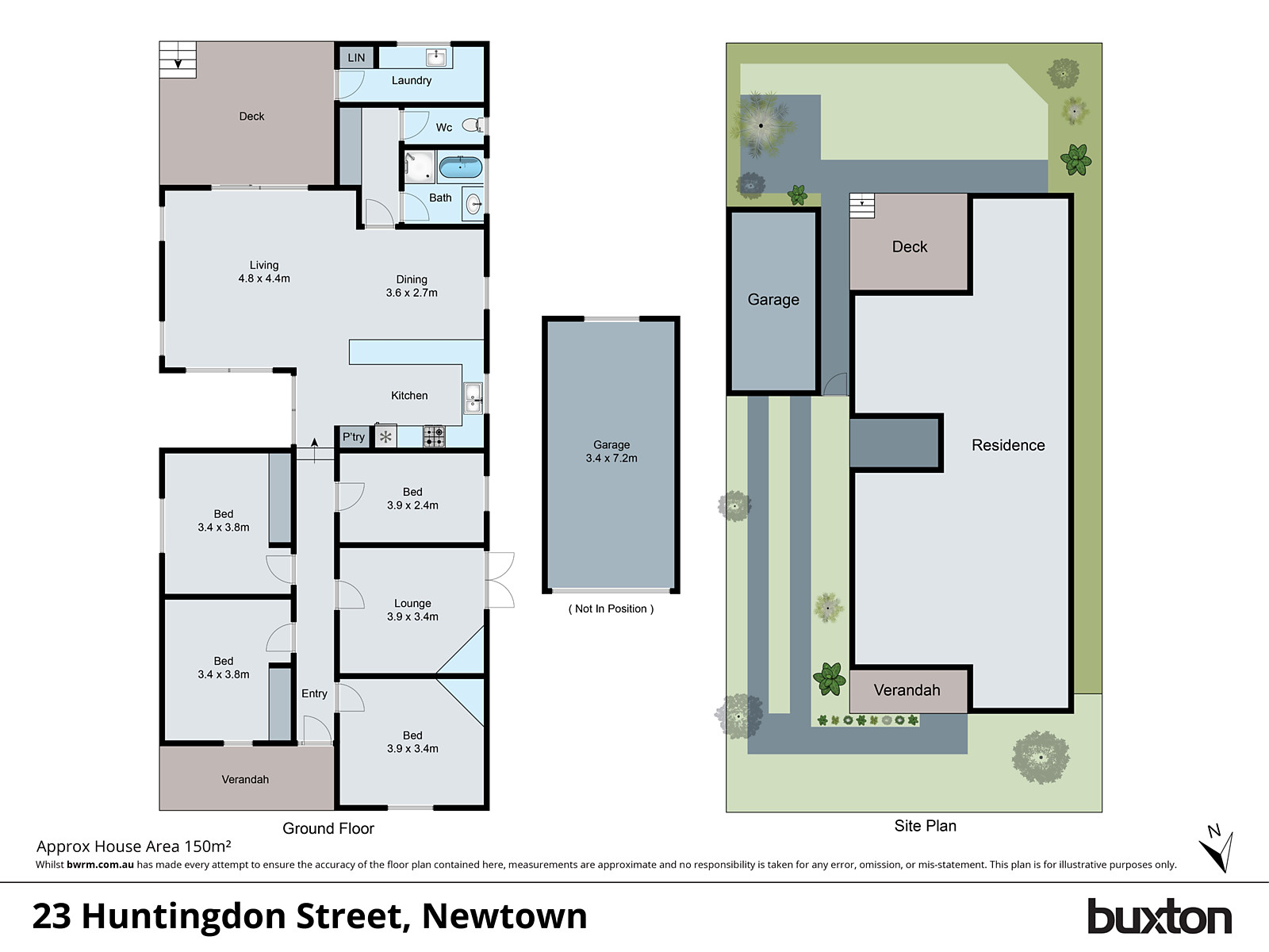 23 Huntingdon Street, Newtown VIC 3220 - Floorplan